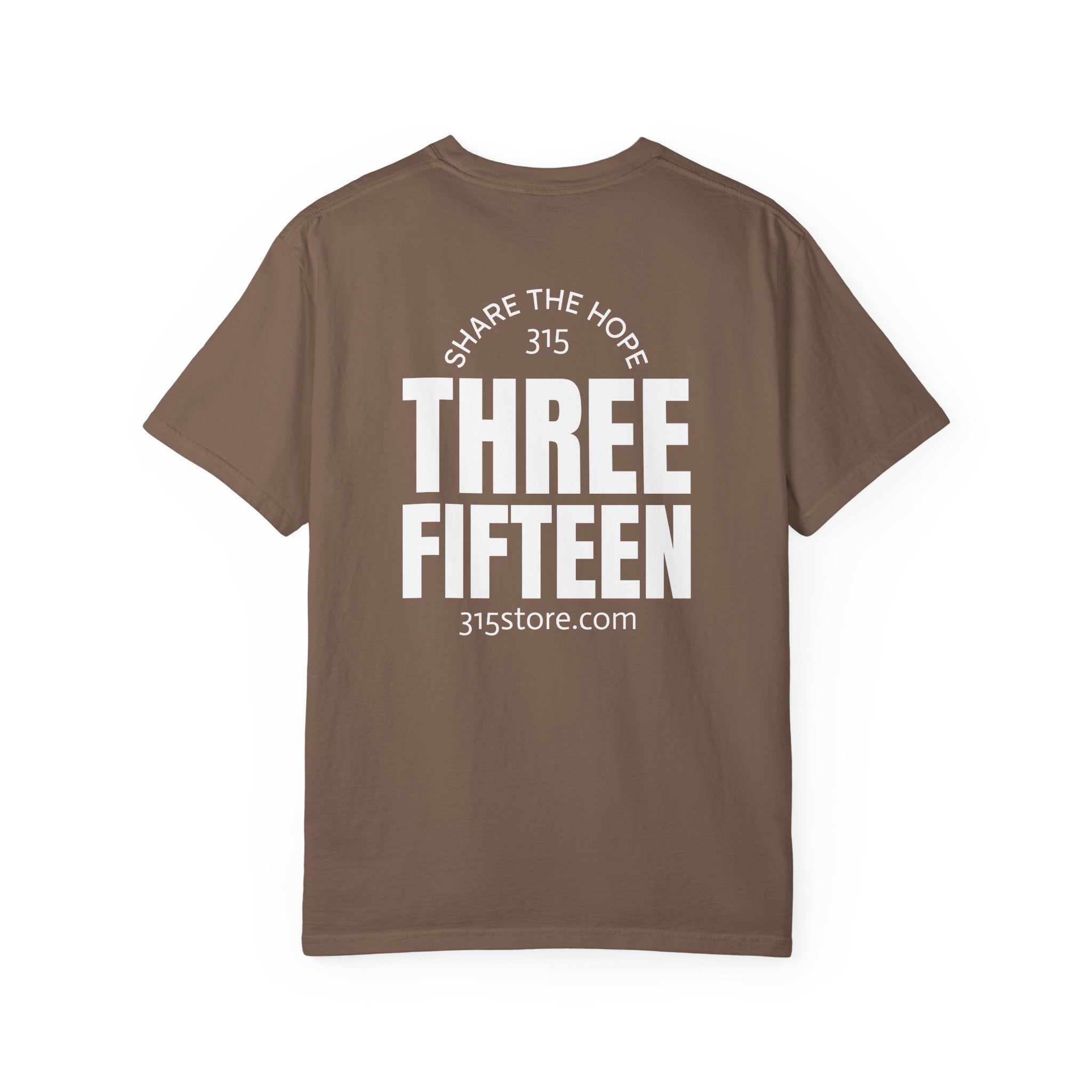 1 - Multi Colors Share the Hope Three Fifteen Graphic T-Shirt