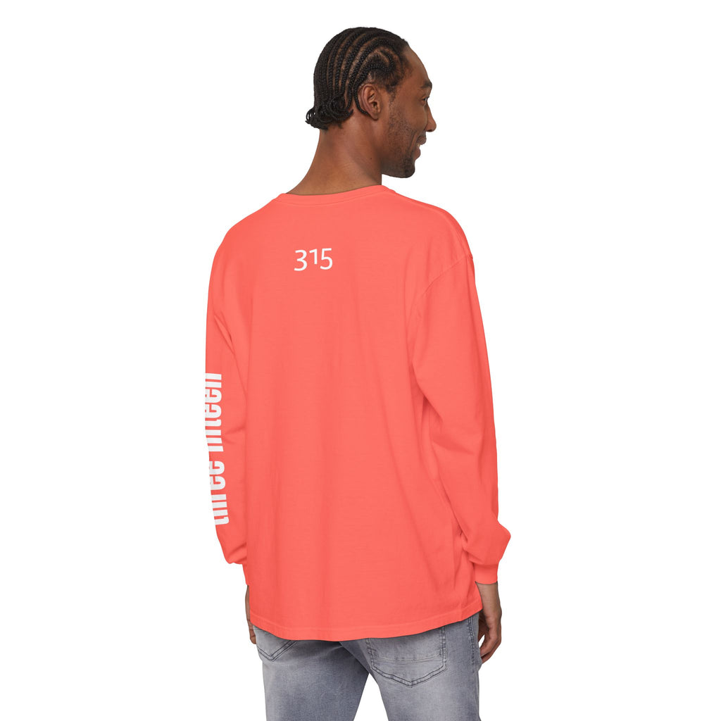 12 - 315 Three Fifteen Multi Color Unisex Long Sleeve T-Shirt - Inspirational Casual Wear