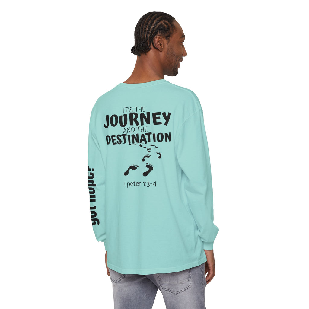 12 - Long sleeve tee 315 It’s the Journey Unisex Long Sleeve T-Shirt - Inspirational Casual Wear