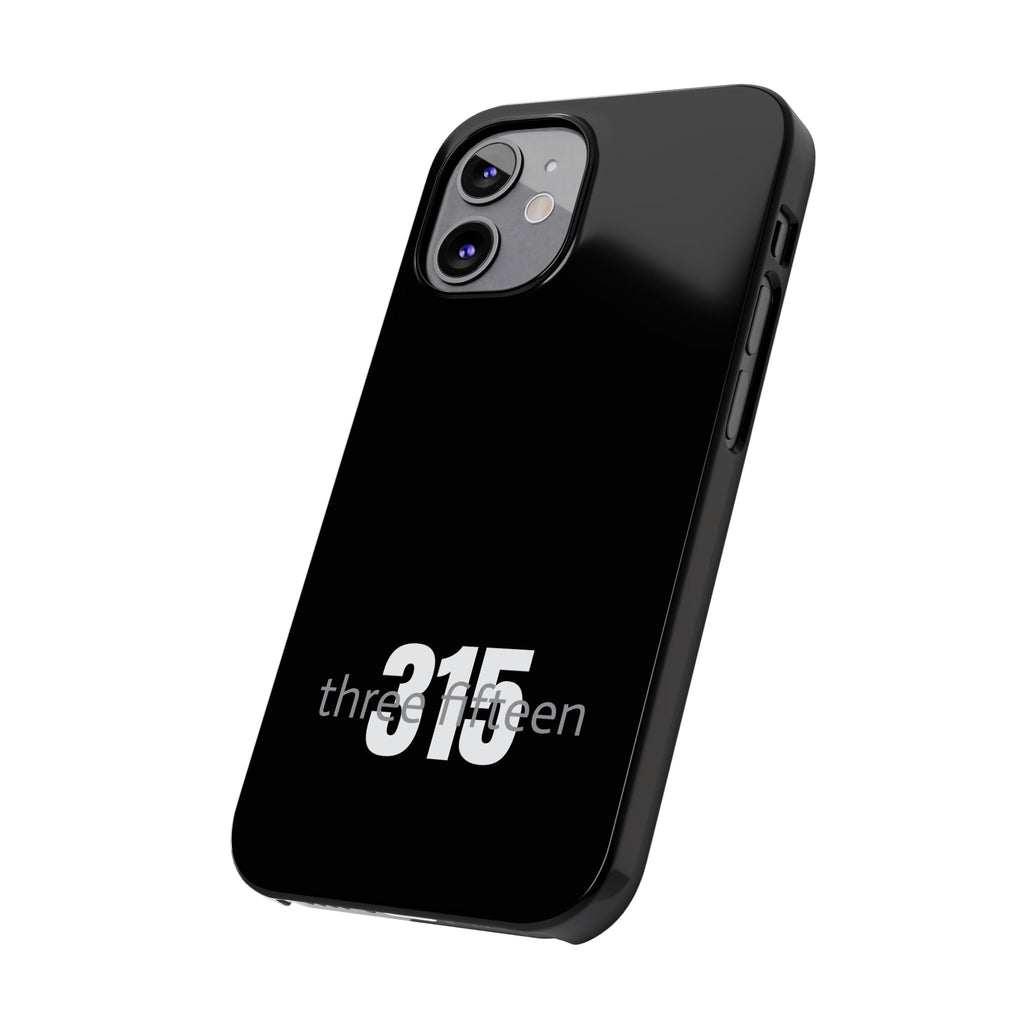 Copy of 36 - Phone case 315 Slim Phone Case — Motivational Black Protective Cover