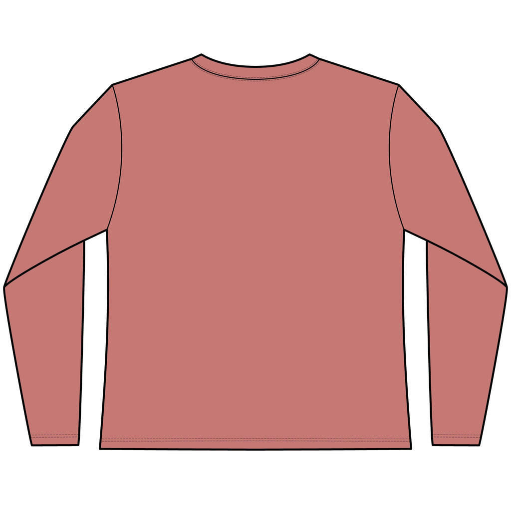 Multi Color Women’s Cozy Long Sleeve Tee with Number 315 for Casual Days