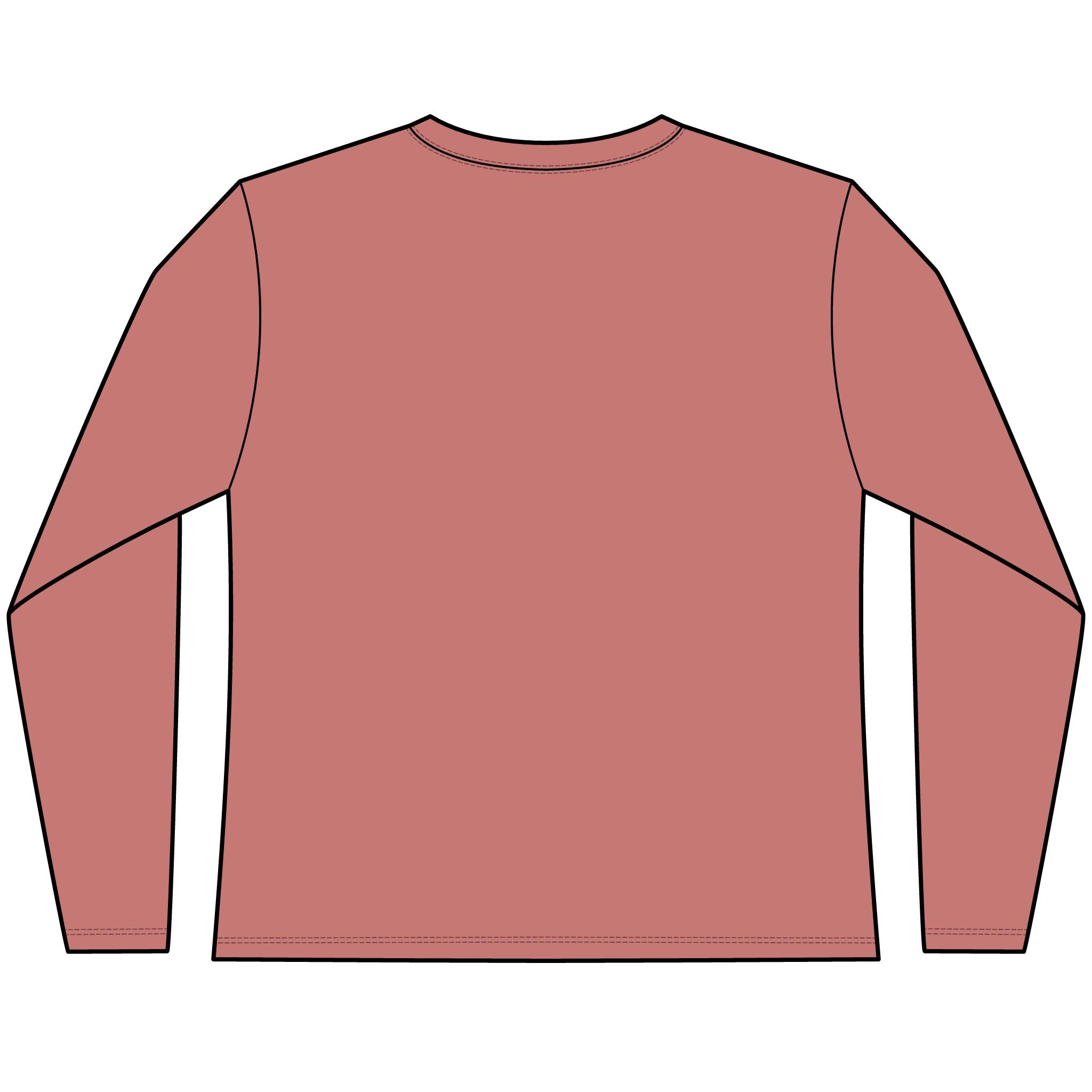 Multi Color Women’s Cozy Long Sleeve Tee with Number 315 for Casual Days