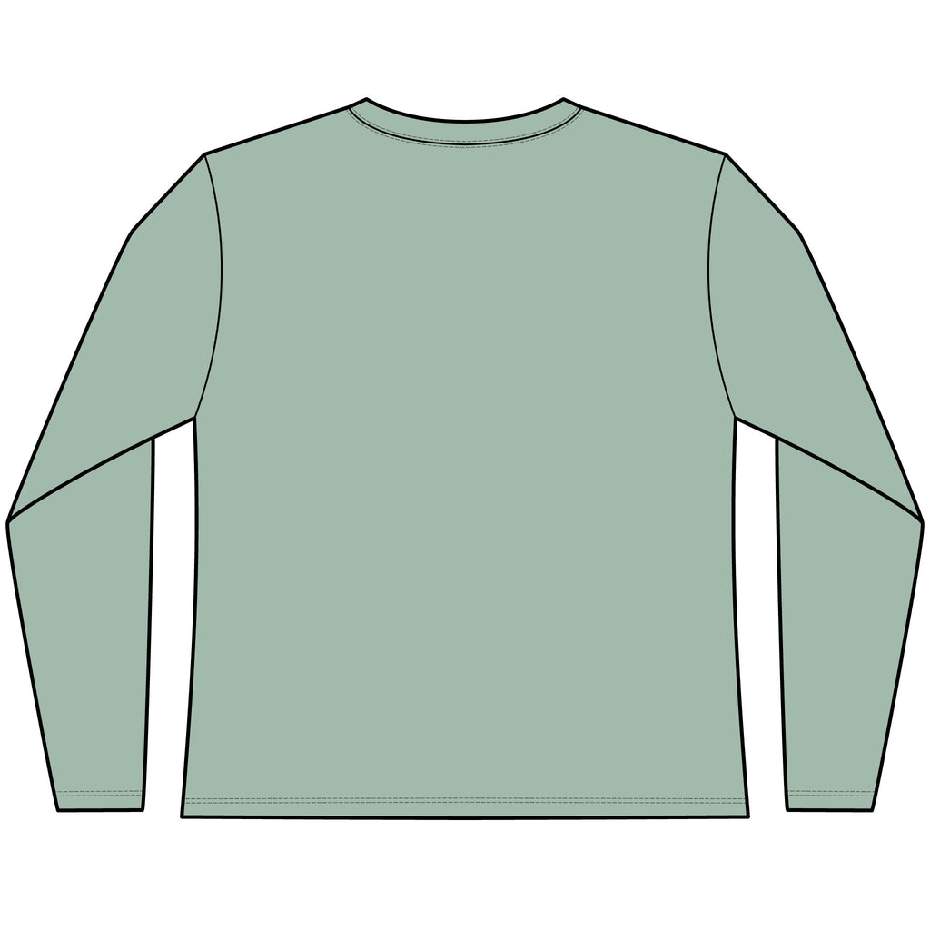 Multi Color Women’s Cozy Long Sleeve Tee with Number 315 for Casual Days