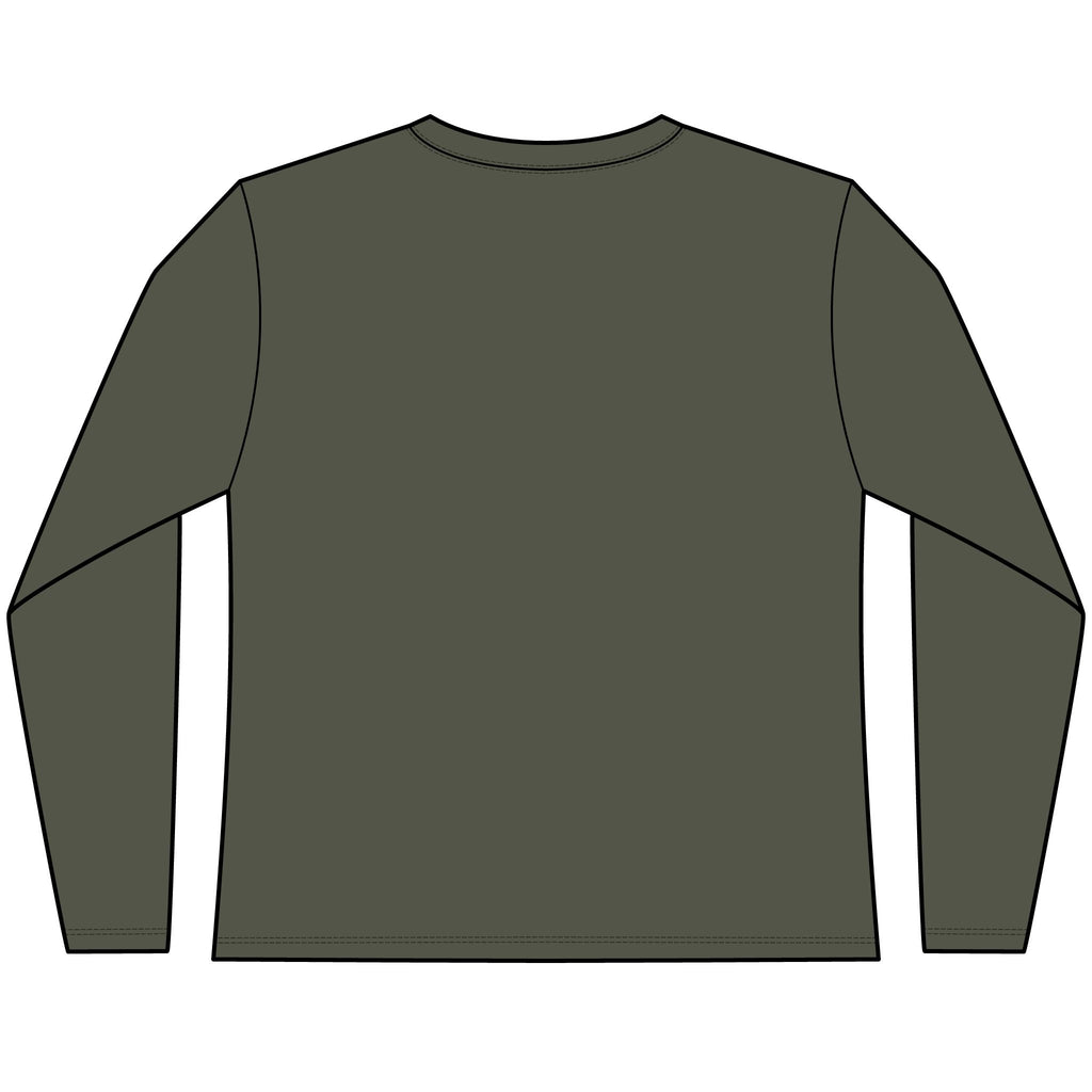 Multi Color Women’s Cozy Long Sleeve Tee with Number 315 for Casual Days