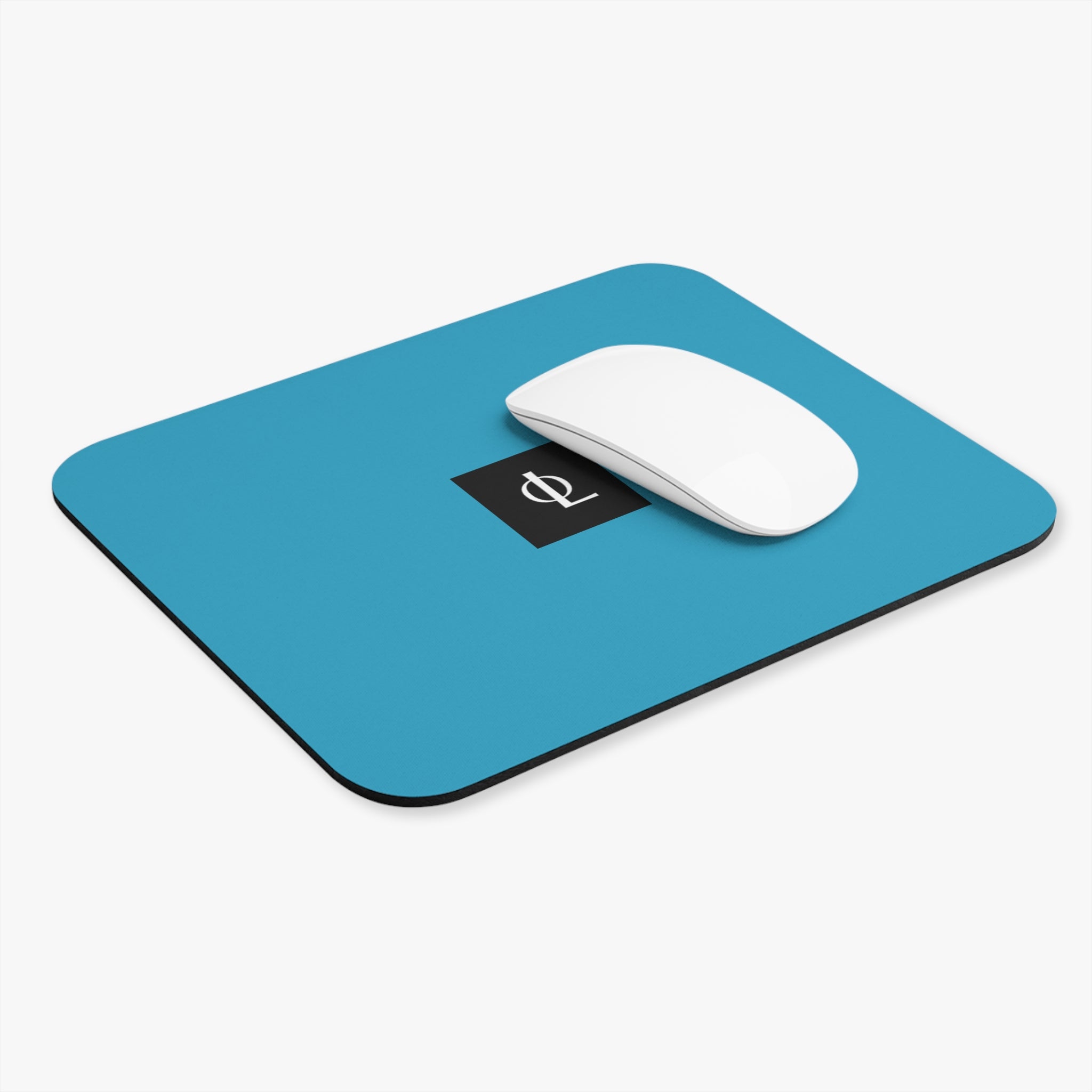 Outcome Leadership - Teal Minimalist Mouse Pad with '315' Accent — Smooth Gaming & Office Desk Pad