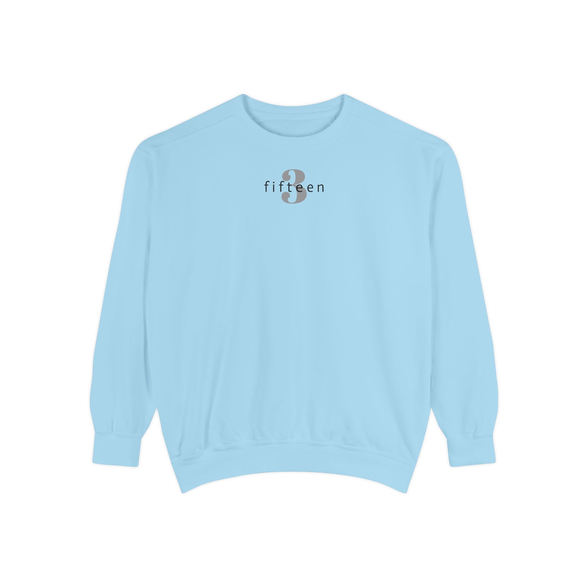 15 - Sweatshirt Bold 315 Multi Color - Embroidered Minimalist Logo Sweatshirt —Crewneck Casual Pullover