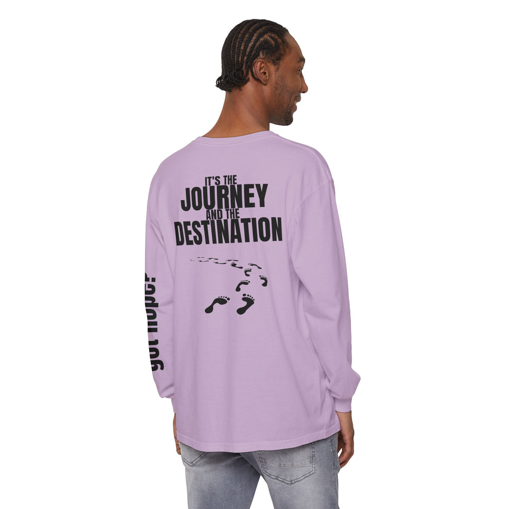 315 It’s the Journey Unisex Long Sleeve T-Shirt - Inspirational Casual Wear