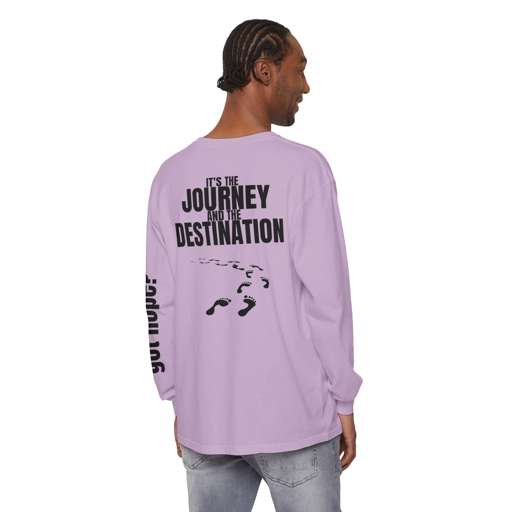 315 It’s the Journey Unisex Long Sleeve T-Shirt - Inspirational Casual Wear