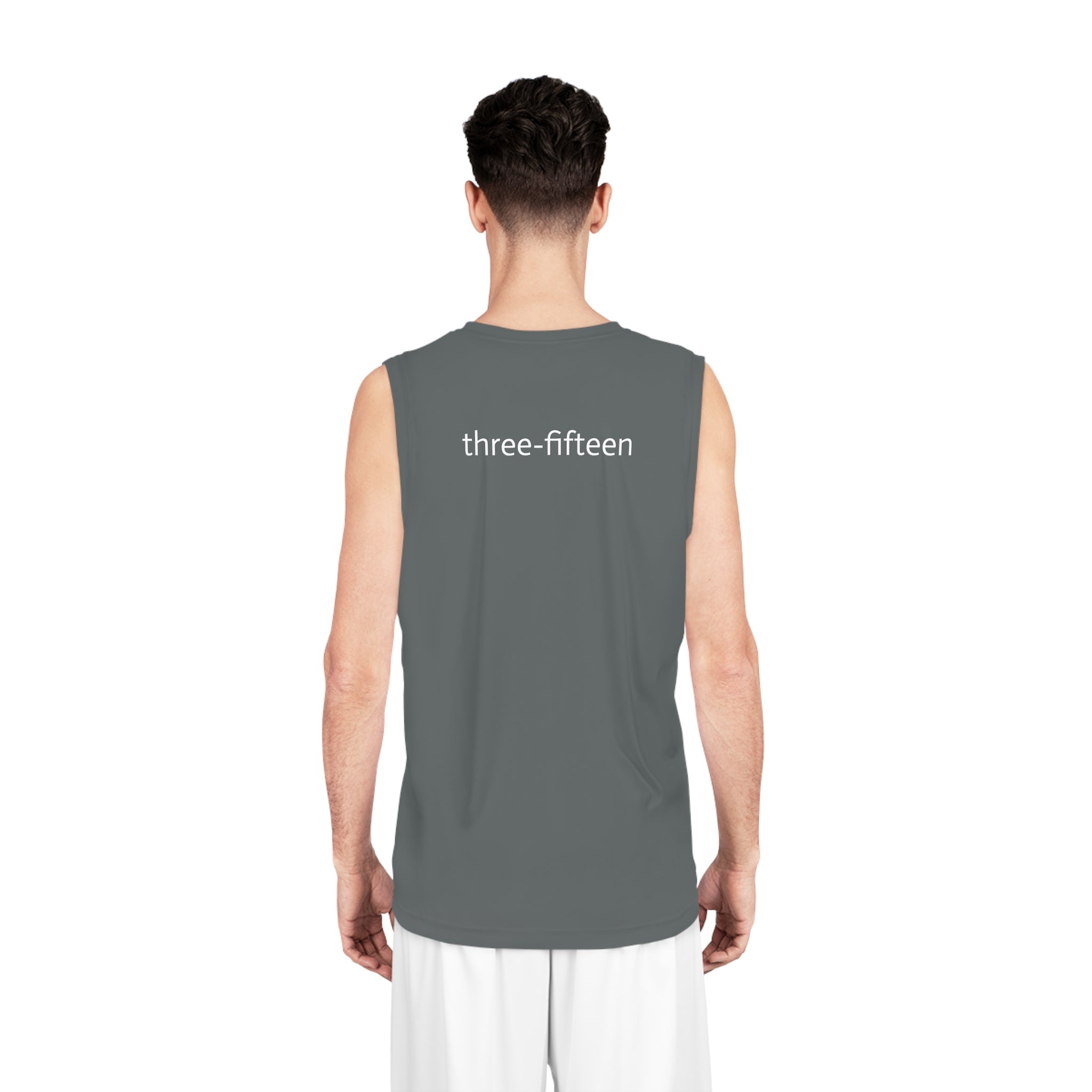 Three-Fifteen Customizable Basketball Jersey - AOP 315 Design