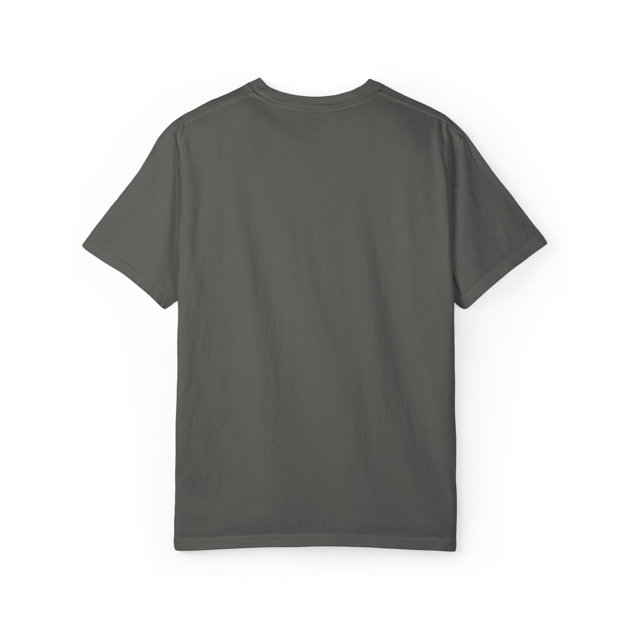 11 - Embroidered 315 Multi Color Minimalist '75' Chest Logo T-Shirt – Garment-Dyed White Casual Tee