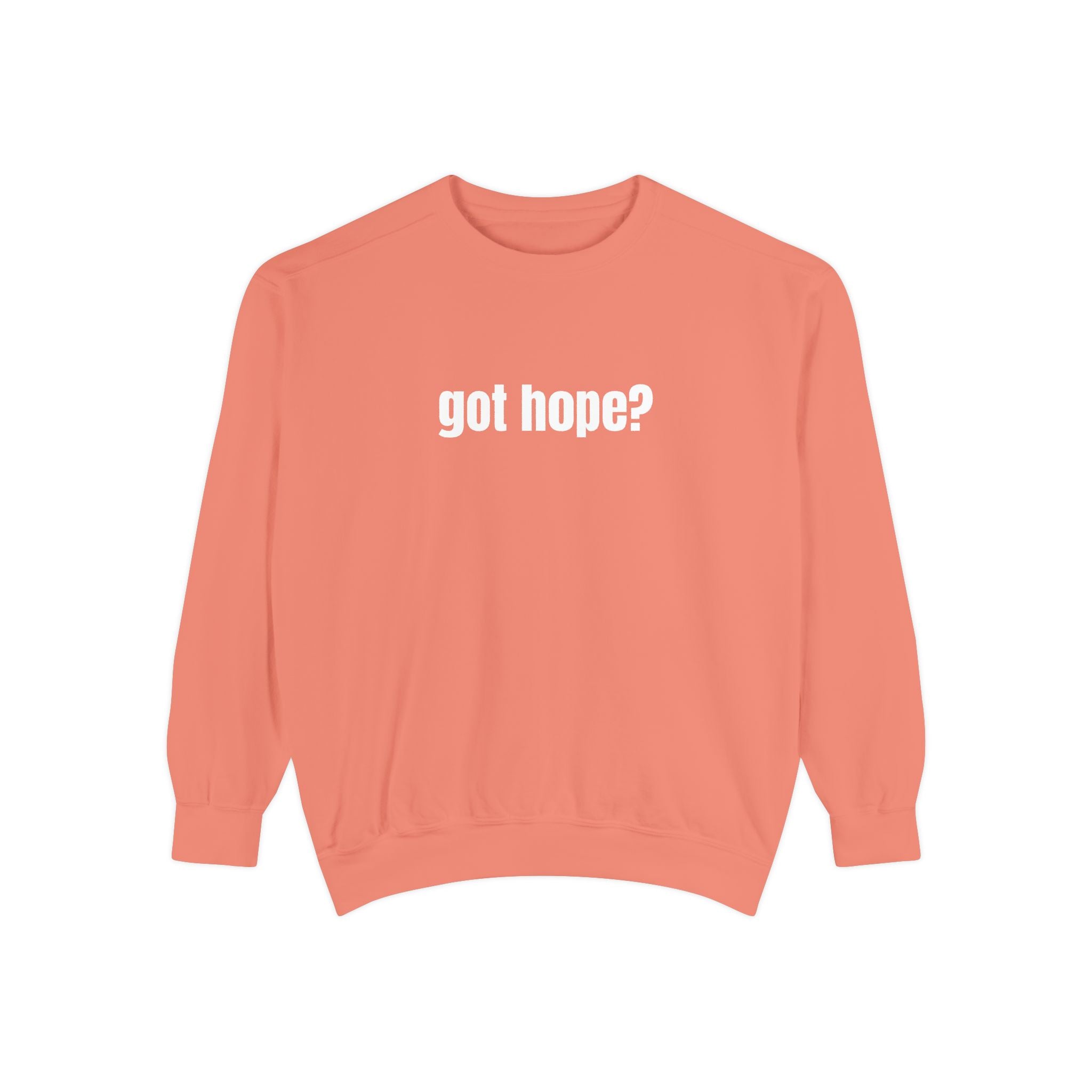 Got Hope - Multi Color Cozy “A Helping Hand” Unisex Garment-Dyed Sweatshirt for Everyday Comfort