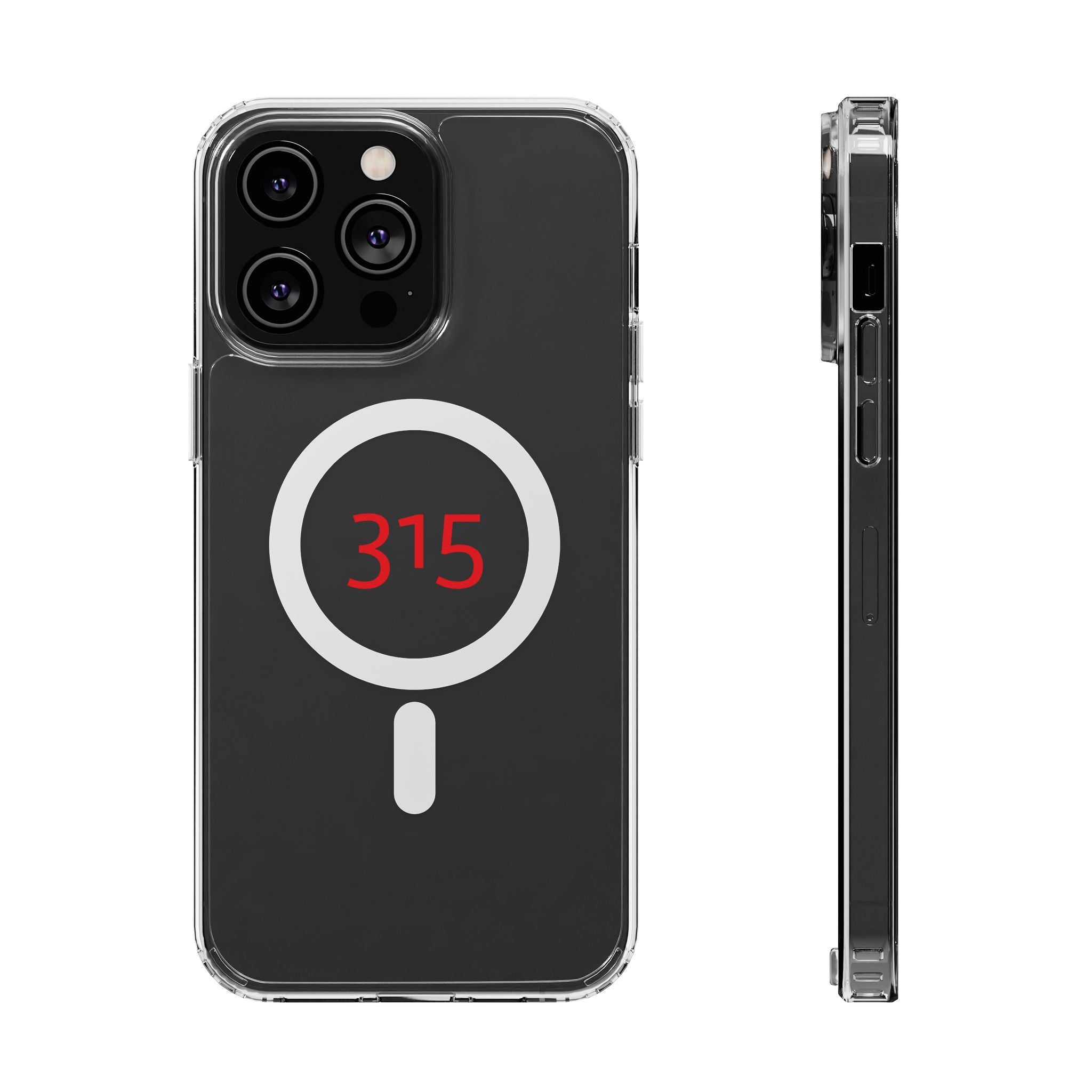 Clear Magnetic Impact Phone Case — Transparent Shockproof MagSafe-Compatible