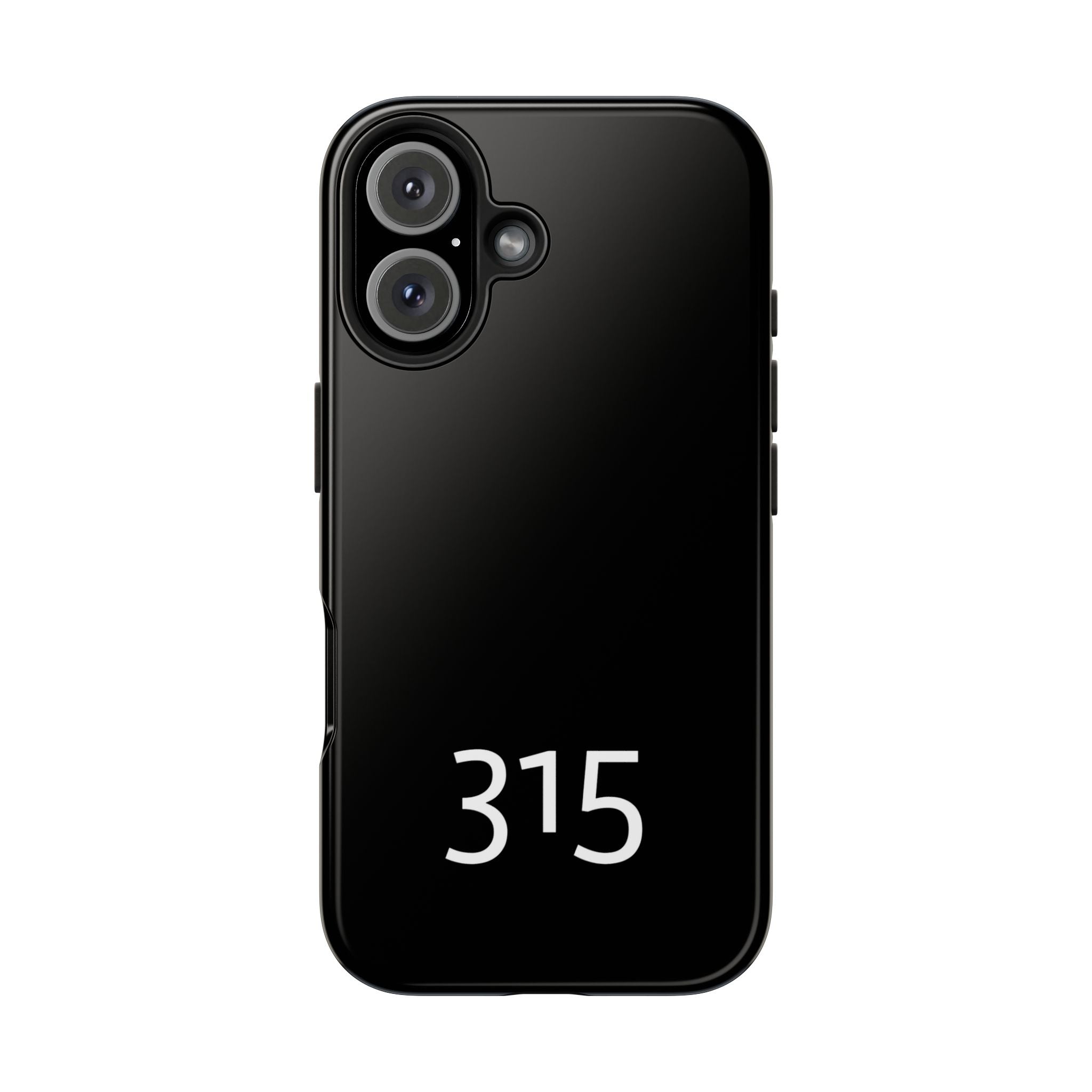 36 - Phone case 315 Tough Phone Case — Motivational Black Protective Cover
