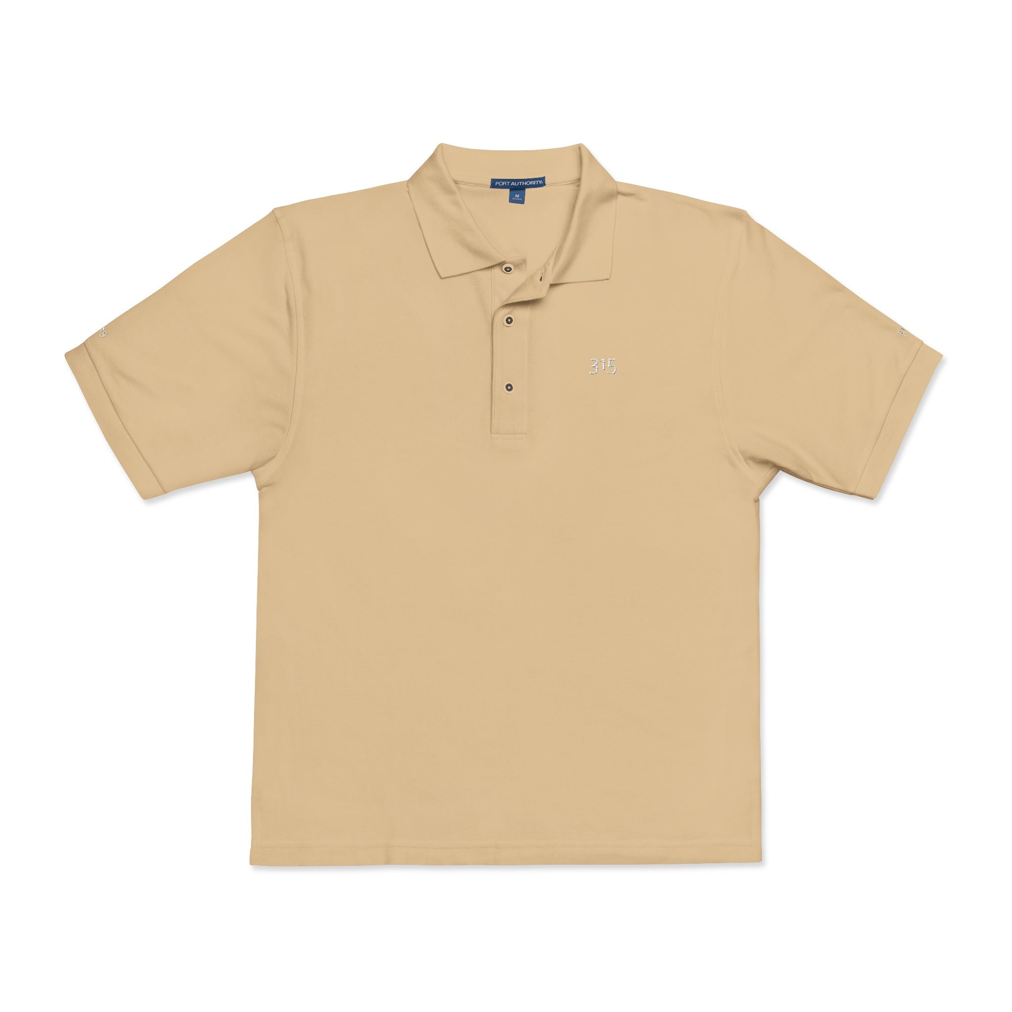 114 - Polo Style 315 Front and Sleeve Multi Color Sleek Embroidered Unisex Polo Shirt - Casual Elegance for Every Occasion