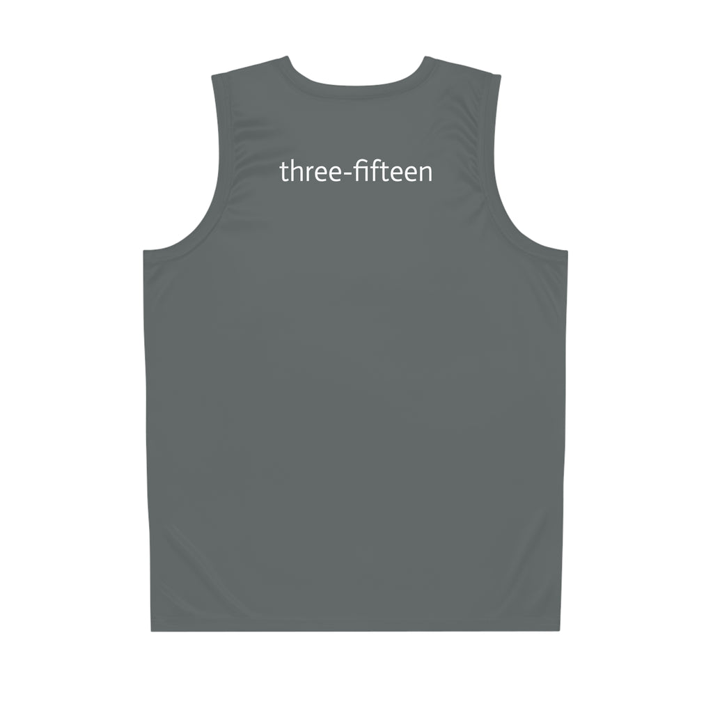 Three-Fifteen Customizable Basketball Jersey - AOP 315 Design