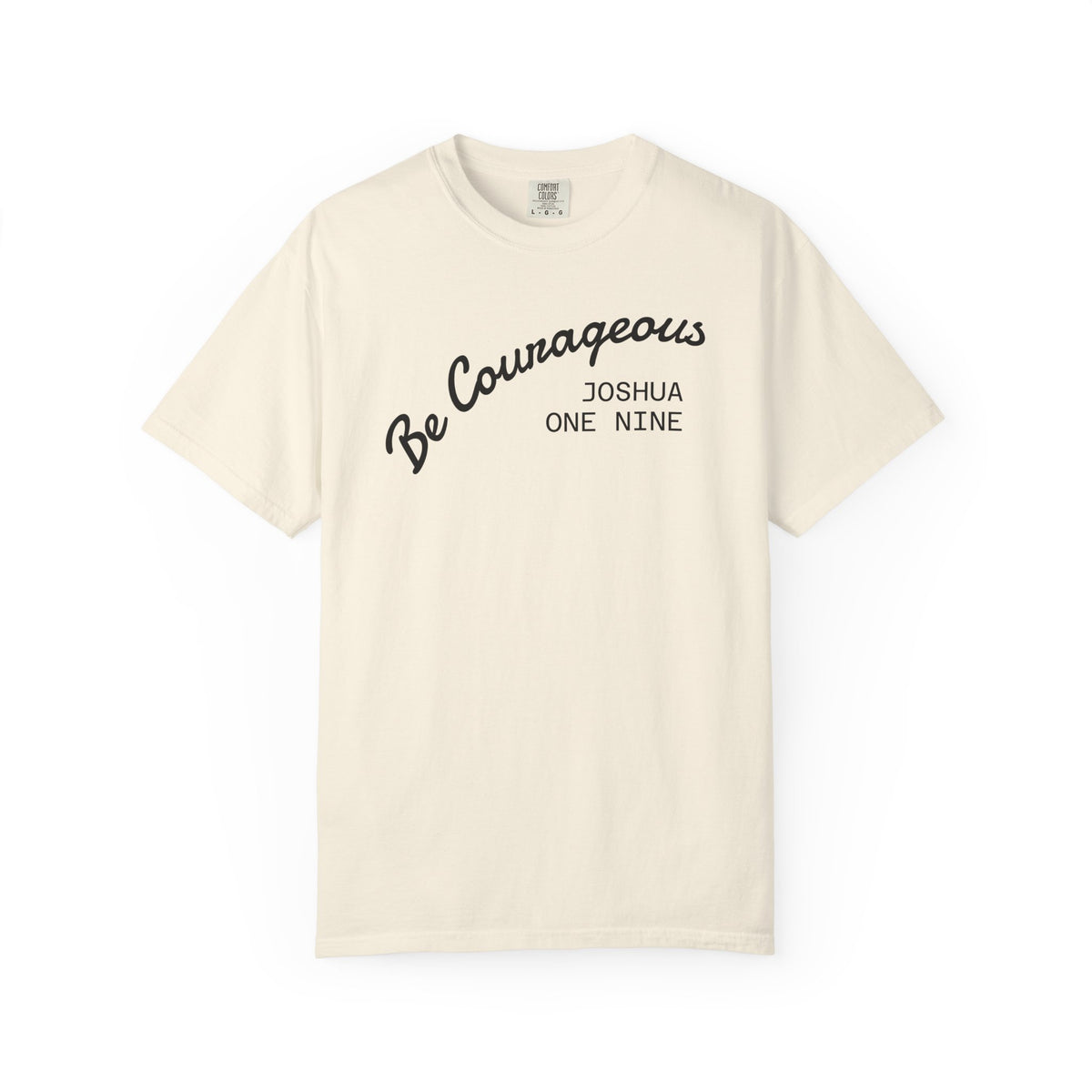 01 - Courageous Joshua One Nine Multi Colors Graphic T-Shirt