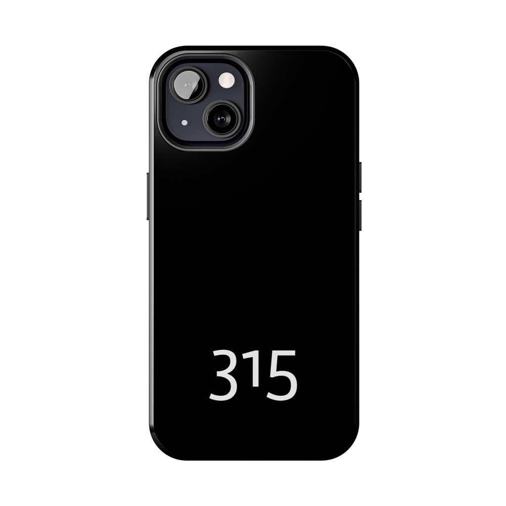 36 - Phone case 315 Tough Phone Case — Motivational Black Protective Cover