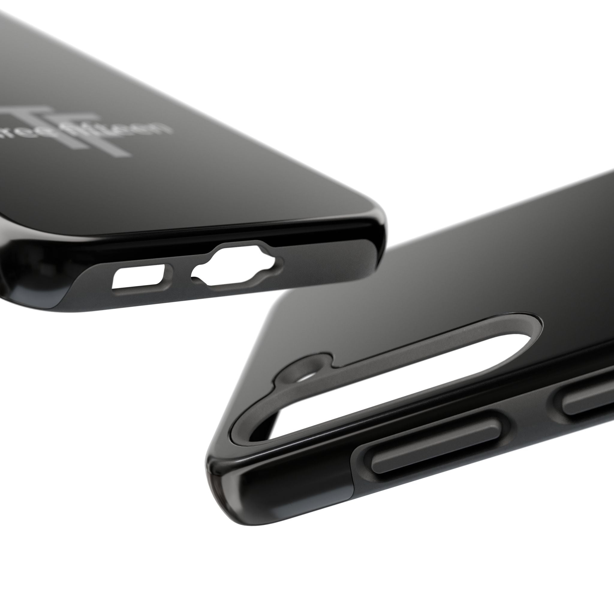 36 - Phone case Tough Phone Case — "This Isn't the End of My Story" Motivational Black Protective Cover