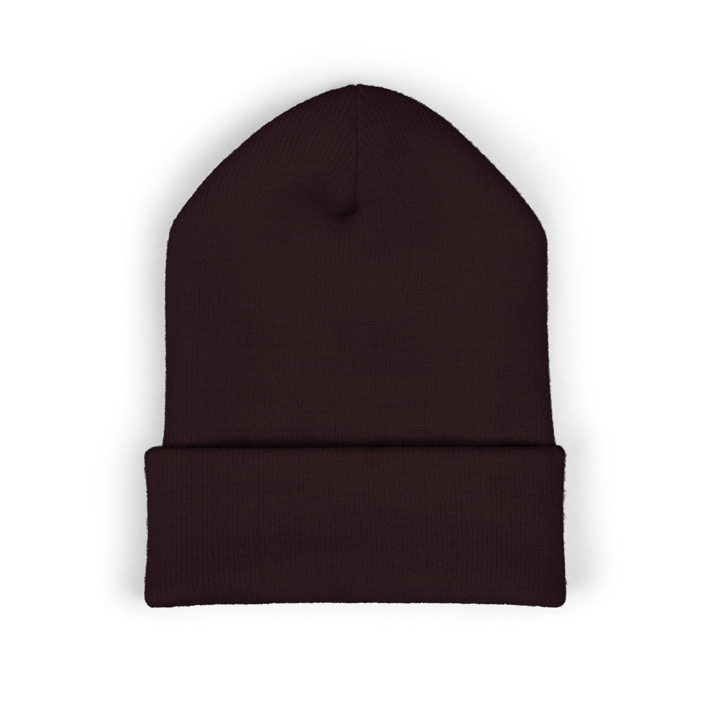 Embroidered Classic Cuffed Beanie - Stylish Warmth for Every Occasion