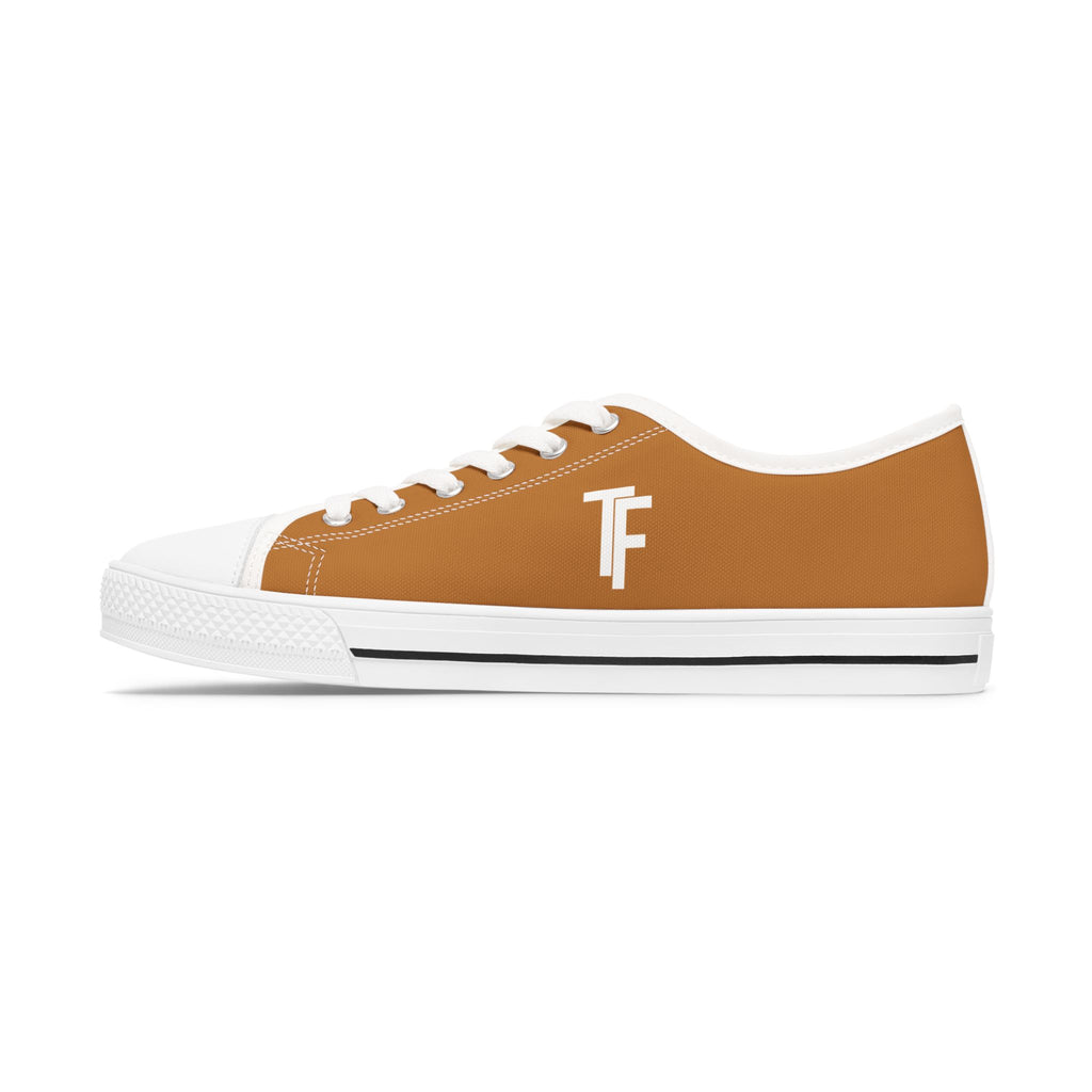 31 - Women's Low Top Sneakers TF — Minimal Grey Canvas Shoes with '315' Side Print