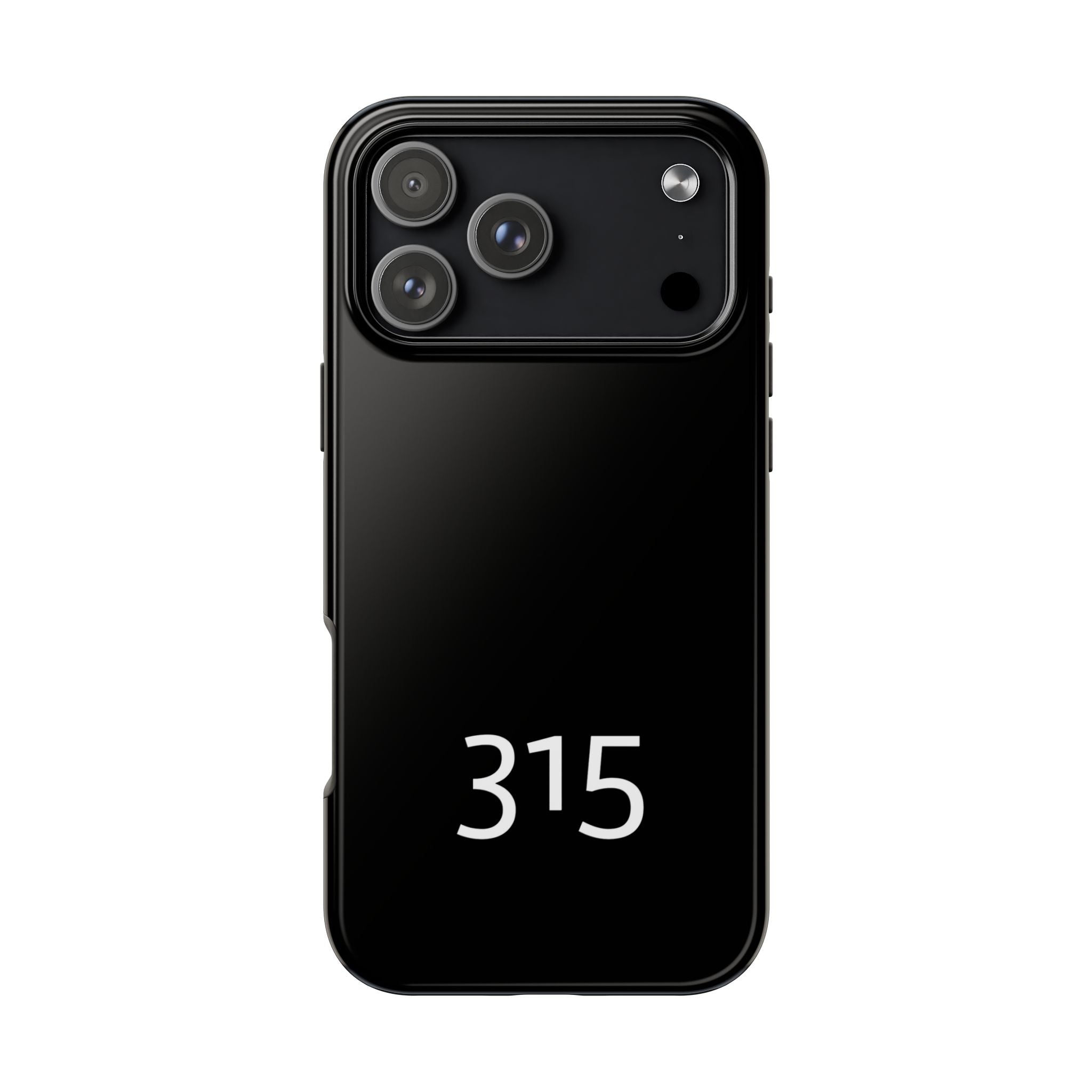 36 - Phone case 315 Tough Phone Case — Motivational Black Protective Cover