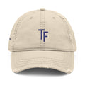 3 - Hat Distressed Embroidered TF Three Fifteen Dad Hat - Casual Chic Accessory