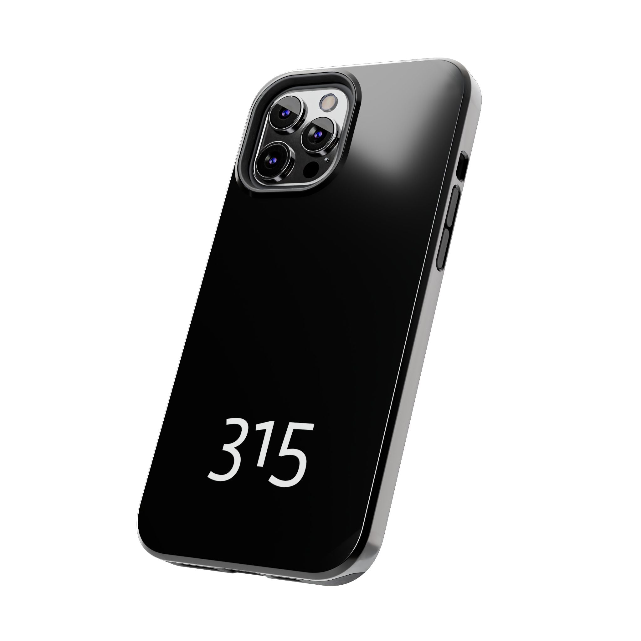 36 - Phone case 315 Tough Phone Case — Motivational Black Protective Cover