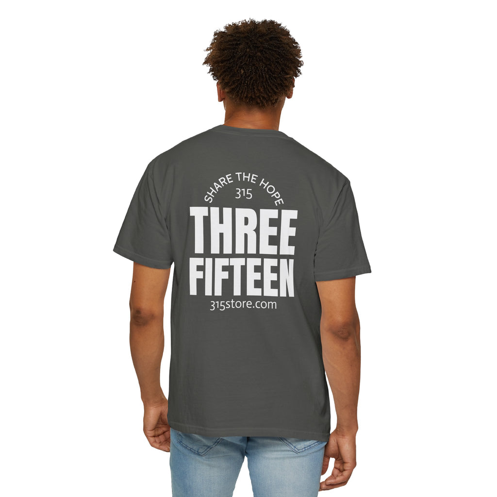 1 - Multi Colors Share the Hope Three Fifteen Graphic T-Shirt