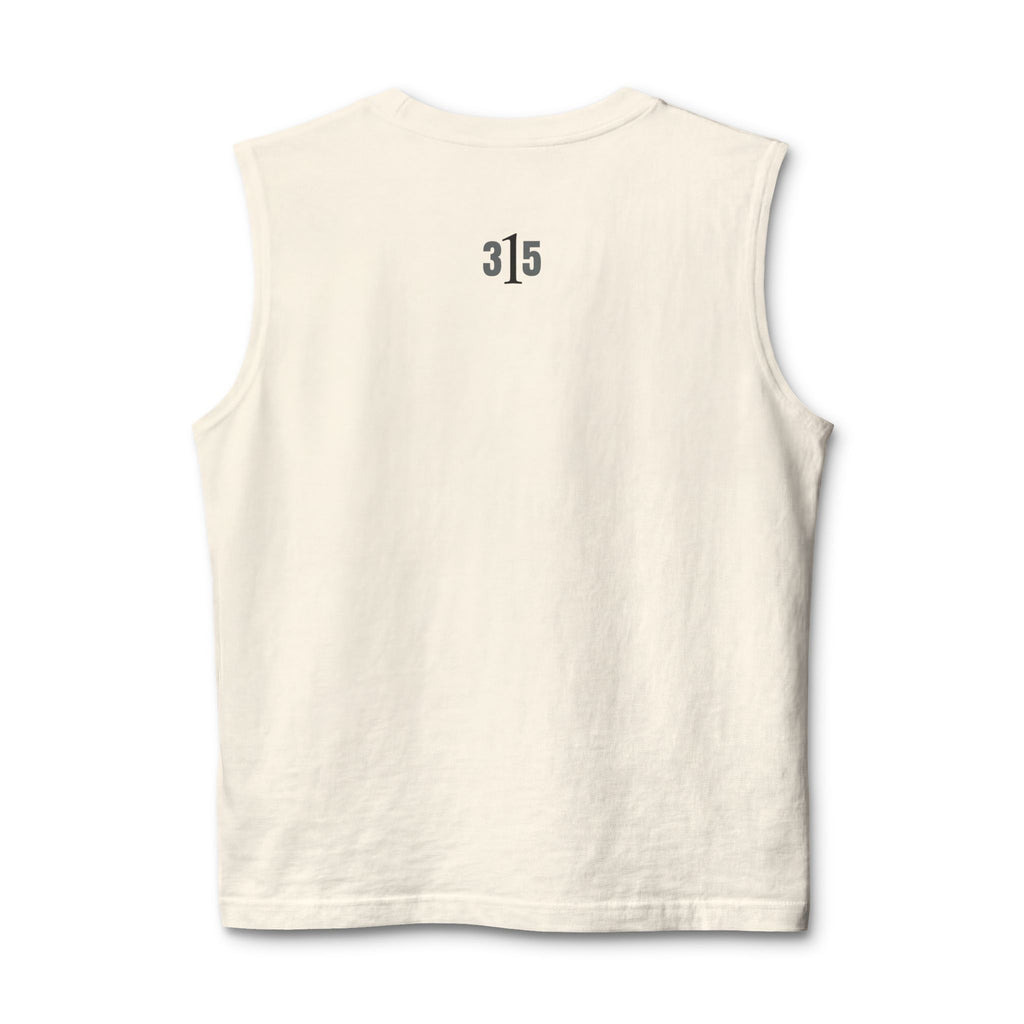 1131 - Muscle Tank — 'the 315' Minimalist Fitness Graphic Tank Top