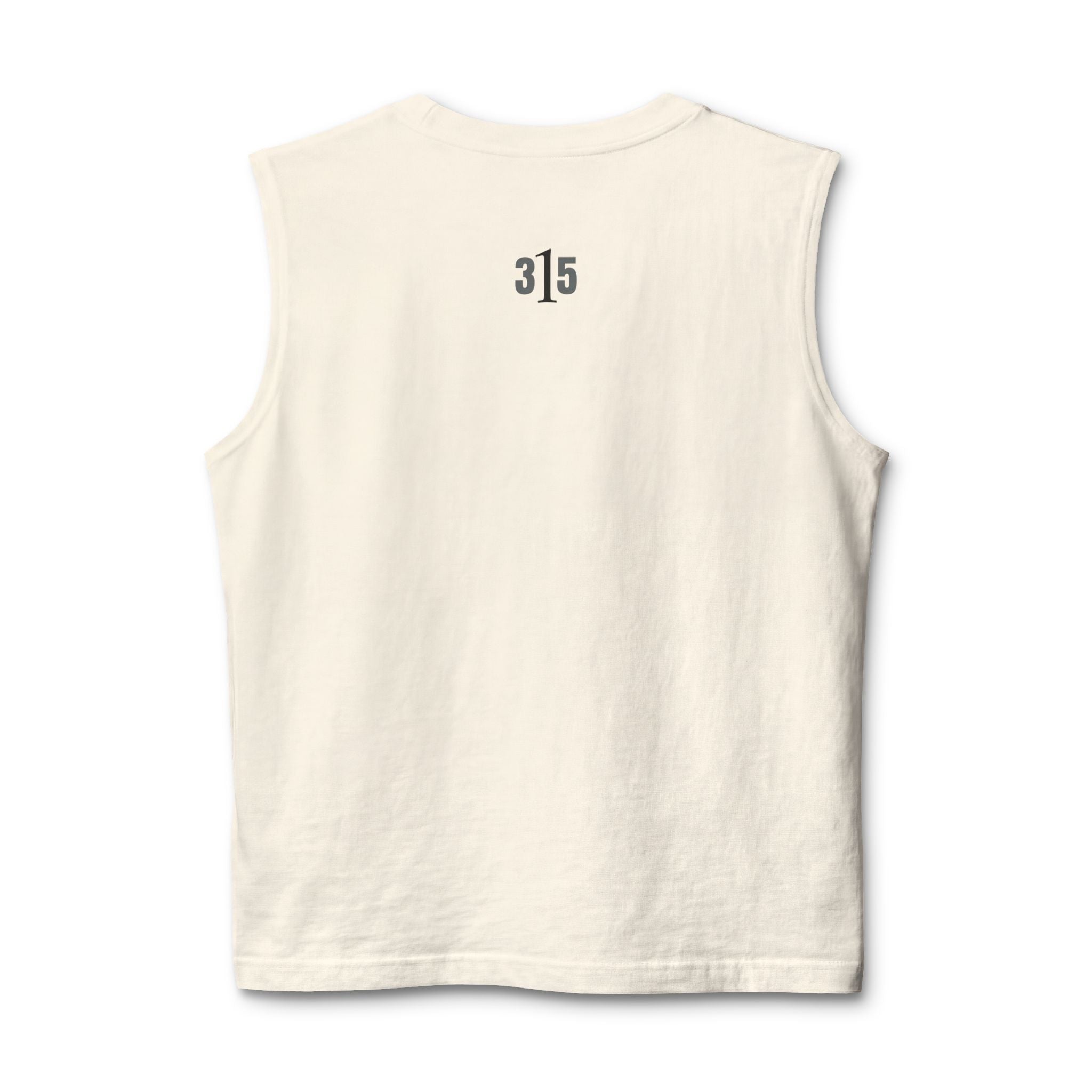 1131 - Muscle Tank — 'the 315' Minimalist Fitness Graphic Tank Top