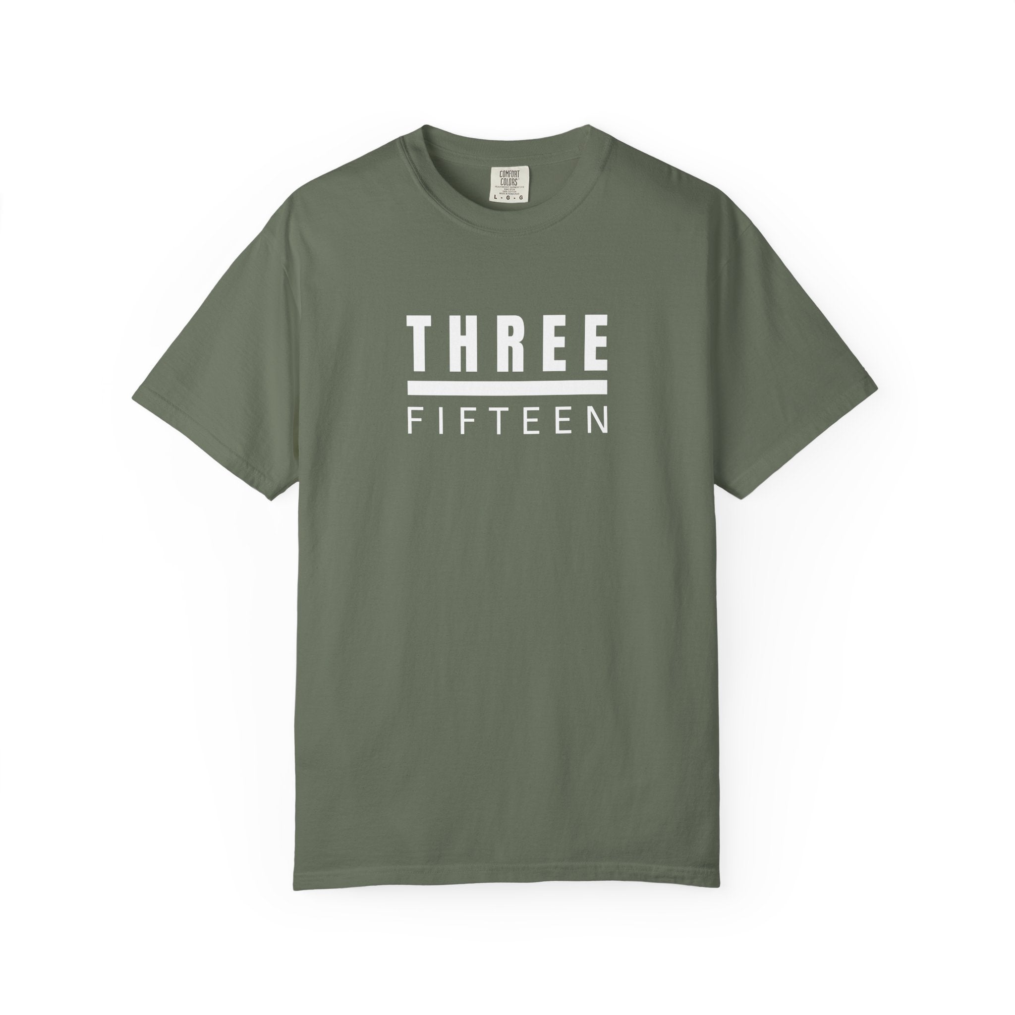 1 - Multi Colors Three Fifteen Graphic T-Shirt