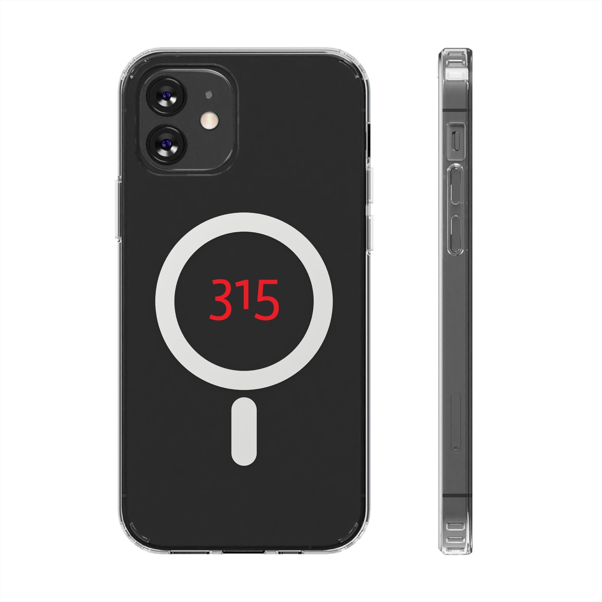 Clear Magnetic Impact Phone Case — Transparent Shockproof MagSafe-Compatible