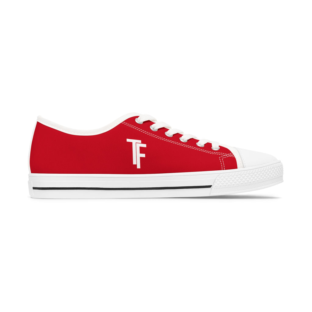 31 - Women's Low Top Sneakers TF — Minimal Grey Canvas Shoes with '315' Side Print