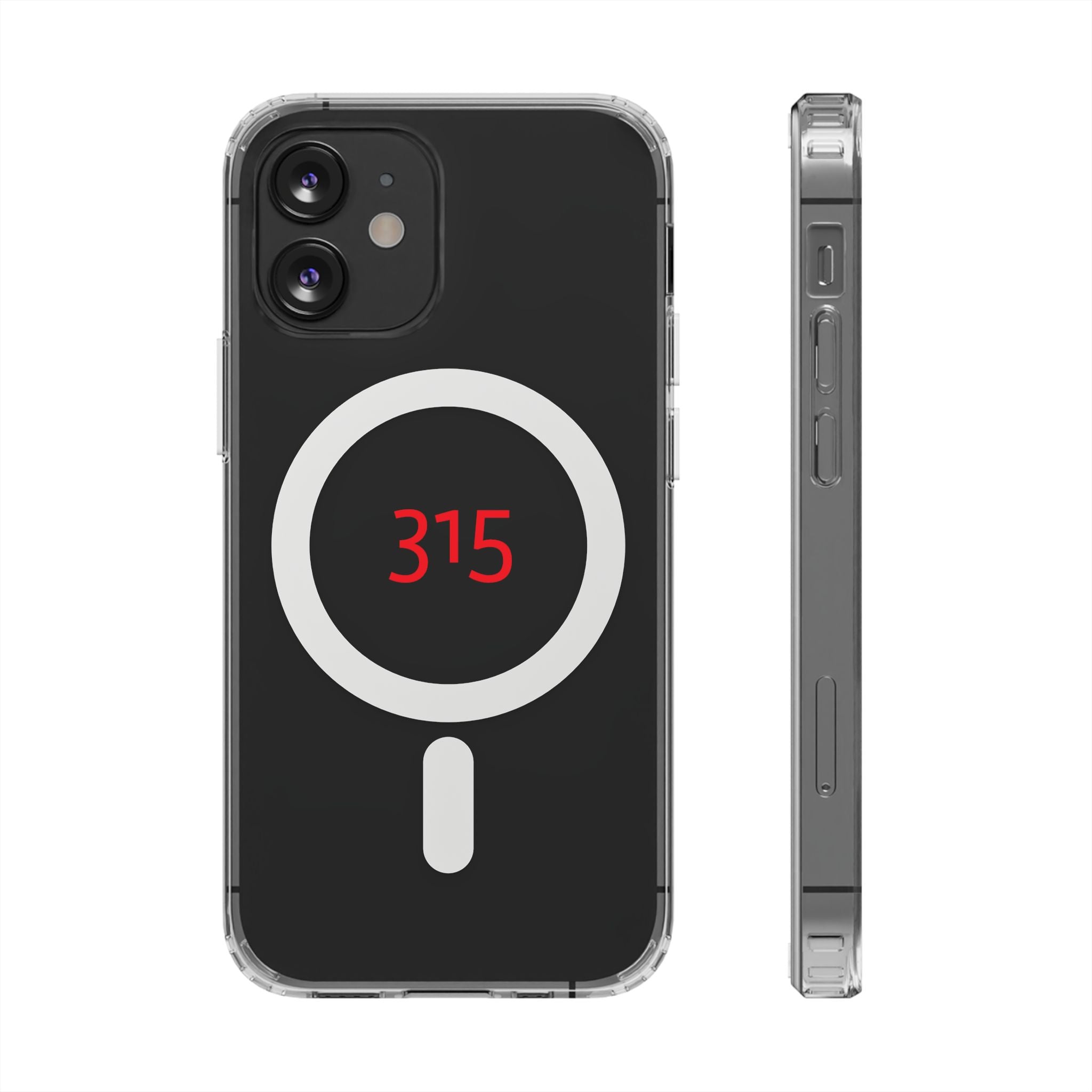 Clear Magnetic Impact Phone Case — Transparent Shockproof MagSafe-Compatible