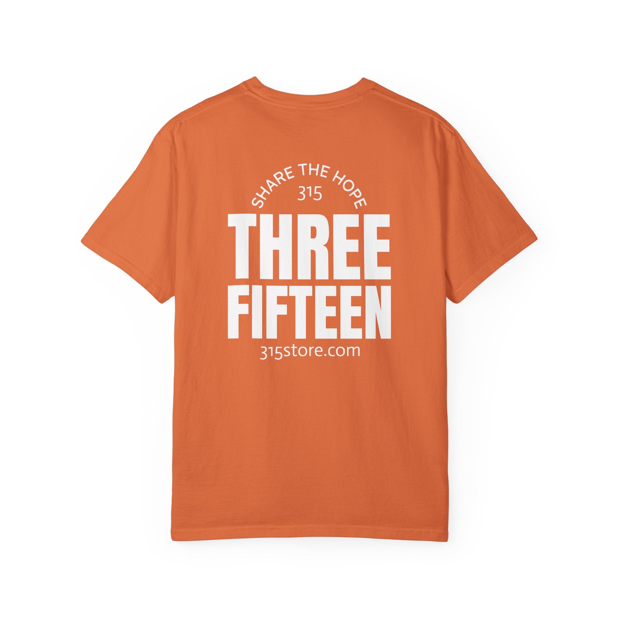 1 - Multi Colors Share the Hope Three Fifteen Graphic T-Shirt