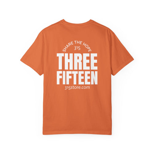 1 - Multi Colors Share the Hope Three Fifteen Graphic T-Shirt