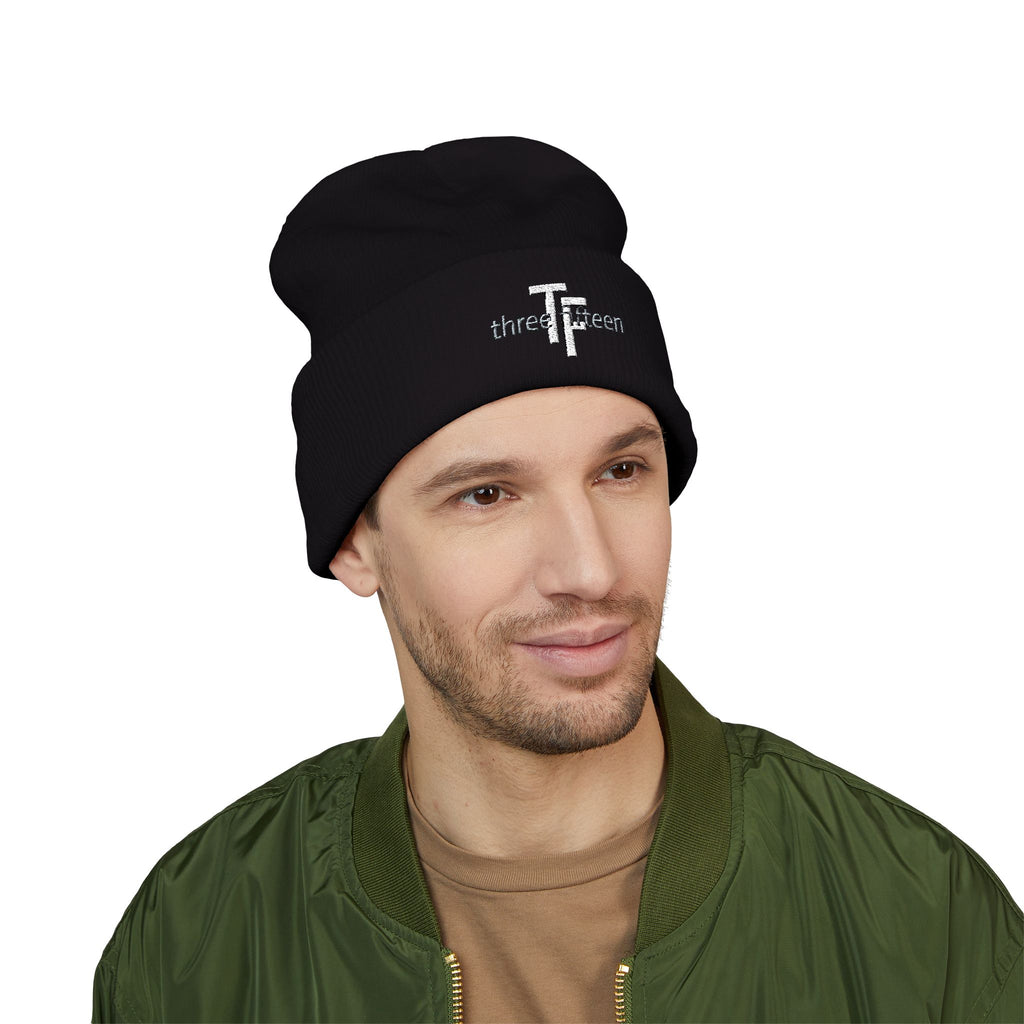 3 - Hat TF Embroidered Classic Multi Colors Cuffed Beanie - Stylish Warmth for Every Occasion