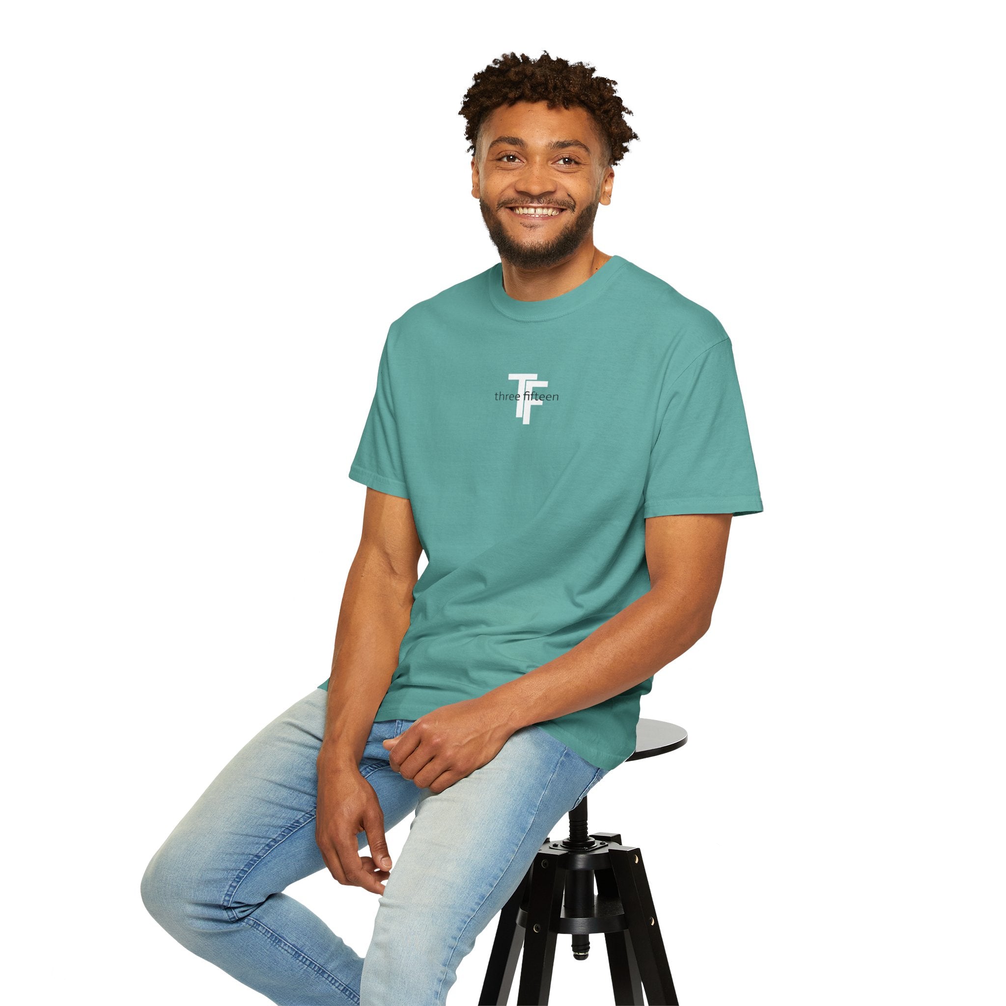 1 - Multi Colors TF Large Print T-Shirt