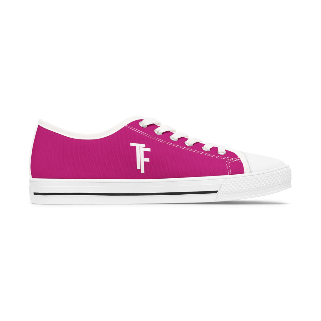 31 - Women's Low Top Sneakers TF — Minimal Grey Canvas Shoes with '315' Side Print