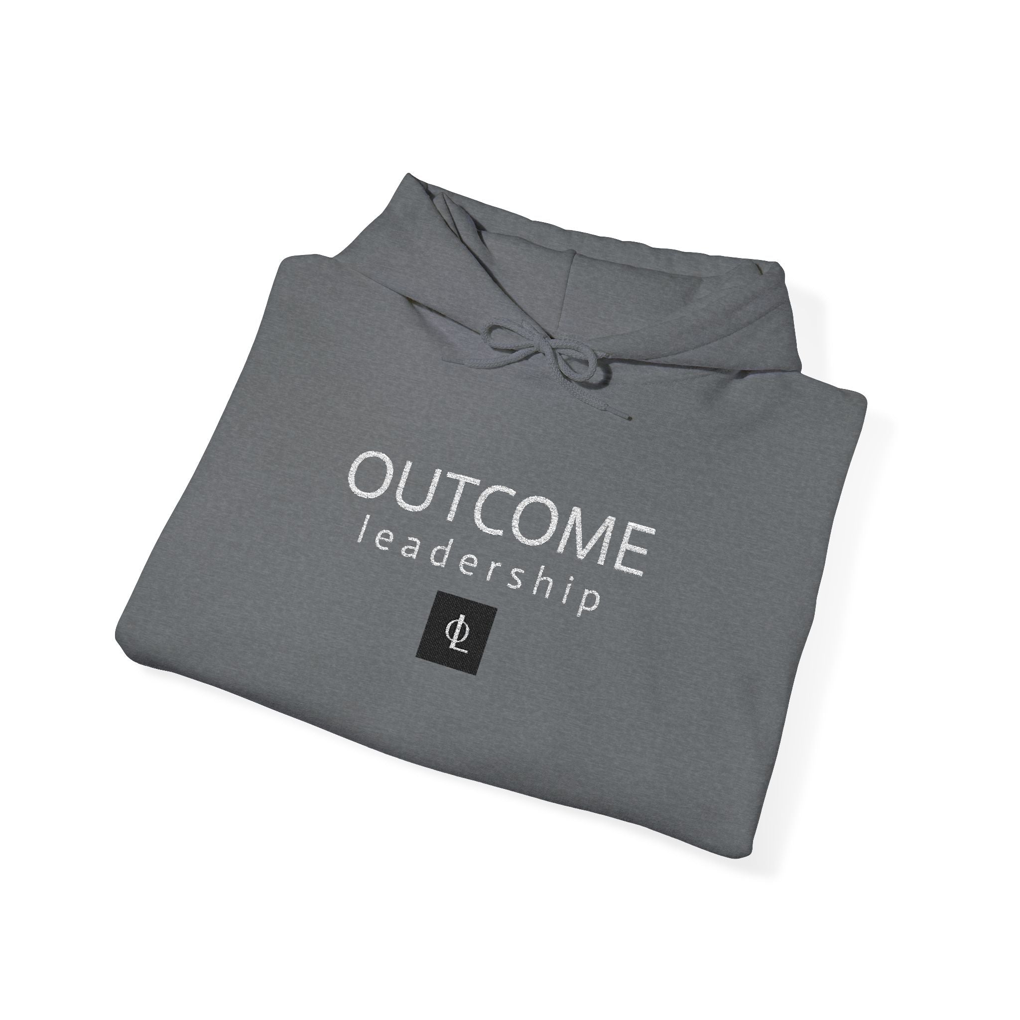 Multi Color - Outcome Leadership Hoodie — Minimal Black Square Anchor Logo Pullover