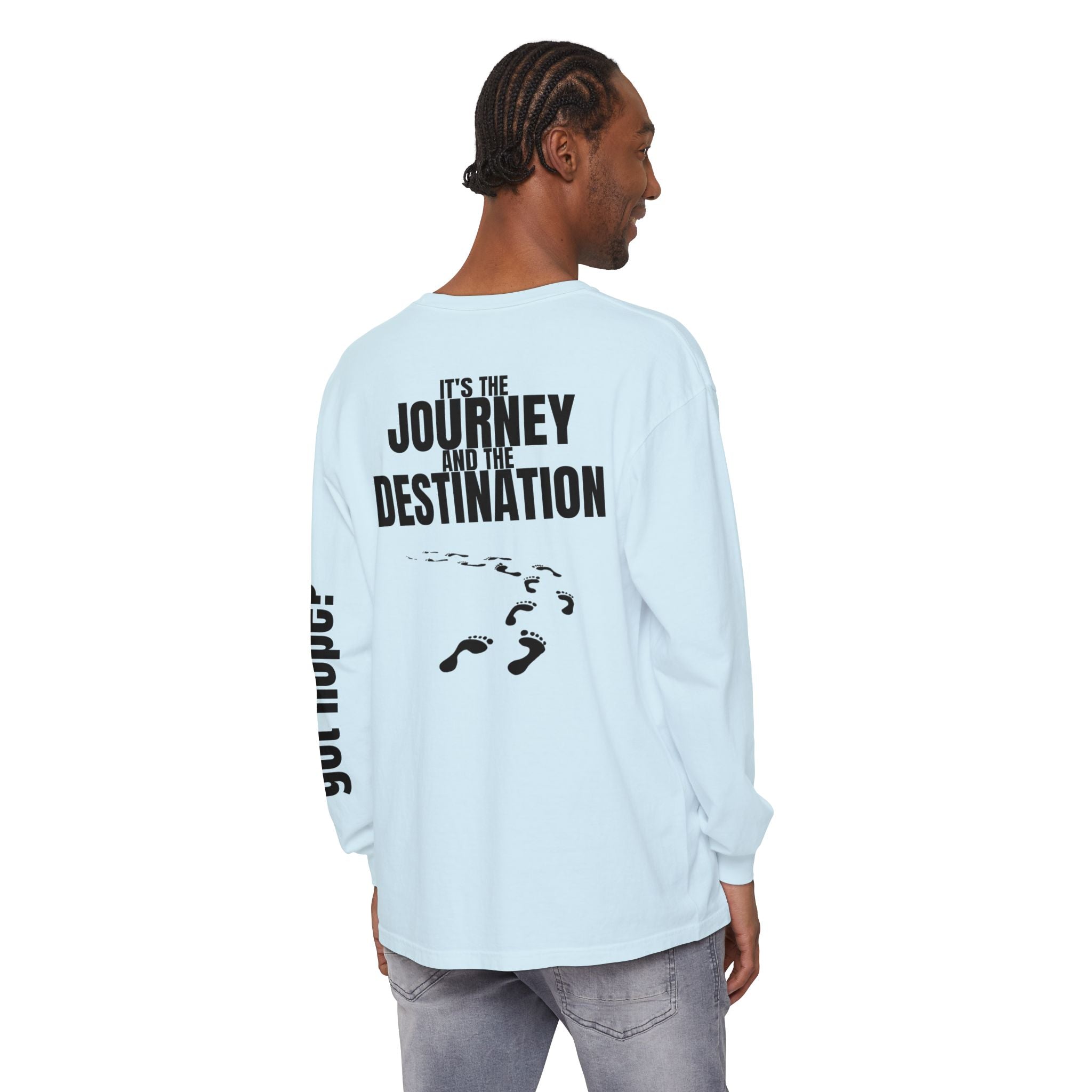 315 It’s the Journey Unisex Long Sleeve T-Shirt - Inspirational Casual Wear