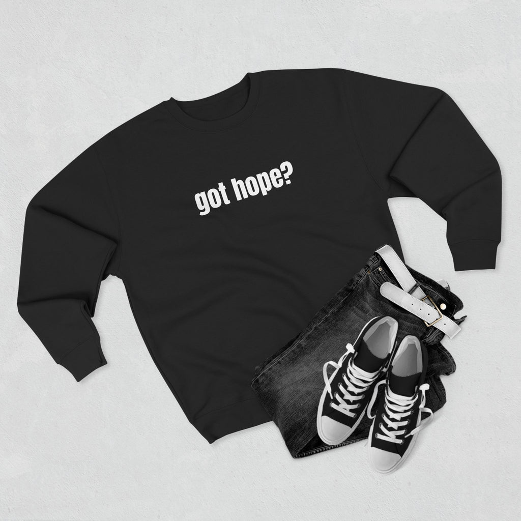 Got Hope - Multi Colors "This Isn't the End of My Story" Unisex Crewneck Sweatshirt - "Got Hope?" & "This Isn't the End of My Story"