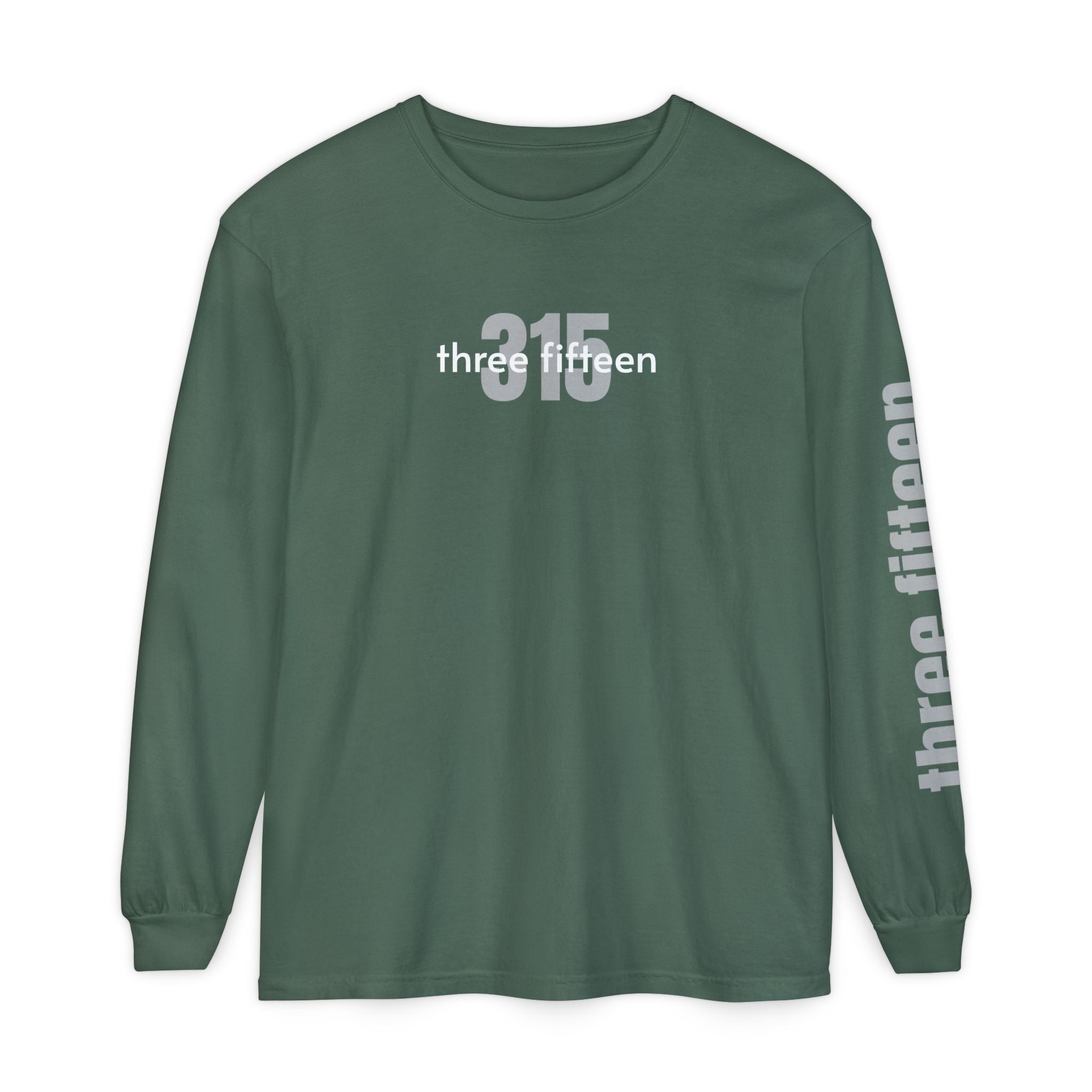 12 - Unisex Long Sleeve T-Shirt - Bold 315 Inspirational Casual Wear