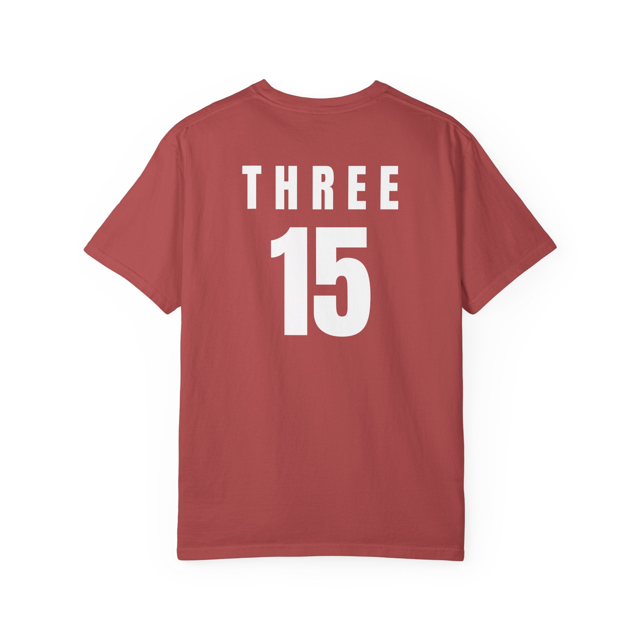 1 - Three 15 Multi Colors Front and Back Graphic T-Shirt