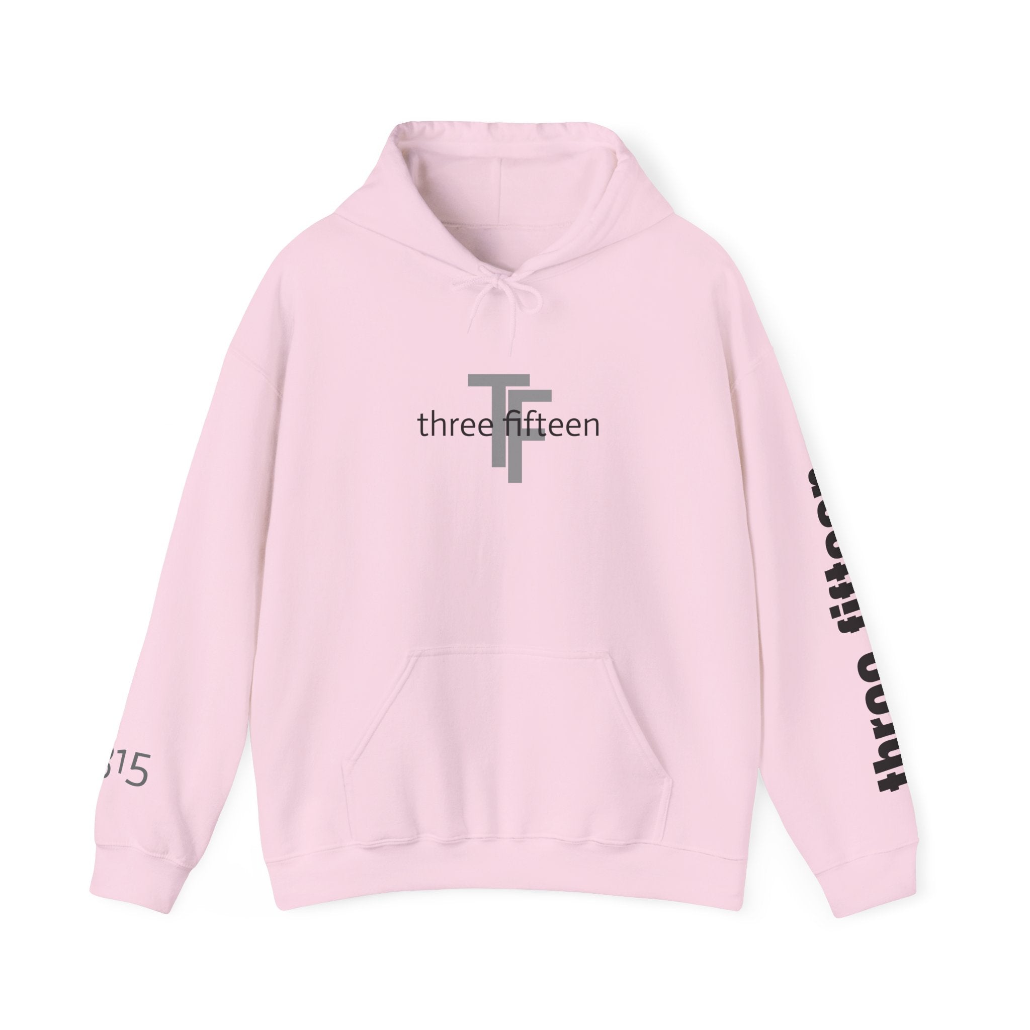16 - Multi Color Printed Three-Fifteen Inspirational Quote Hoodie - This Isn't The End Of My Story