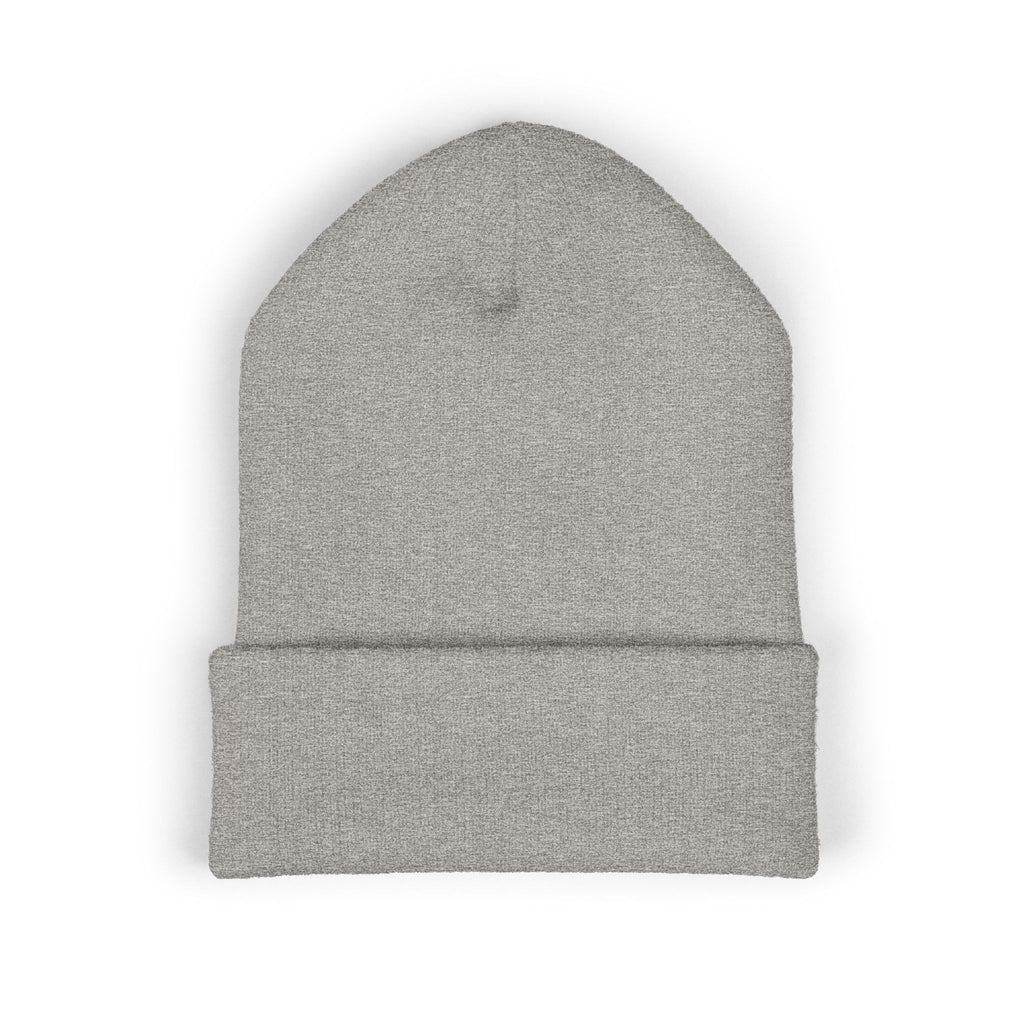 Embroidered Classic Cuffed Beanie - Stylish Warmth for Every Occasion
