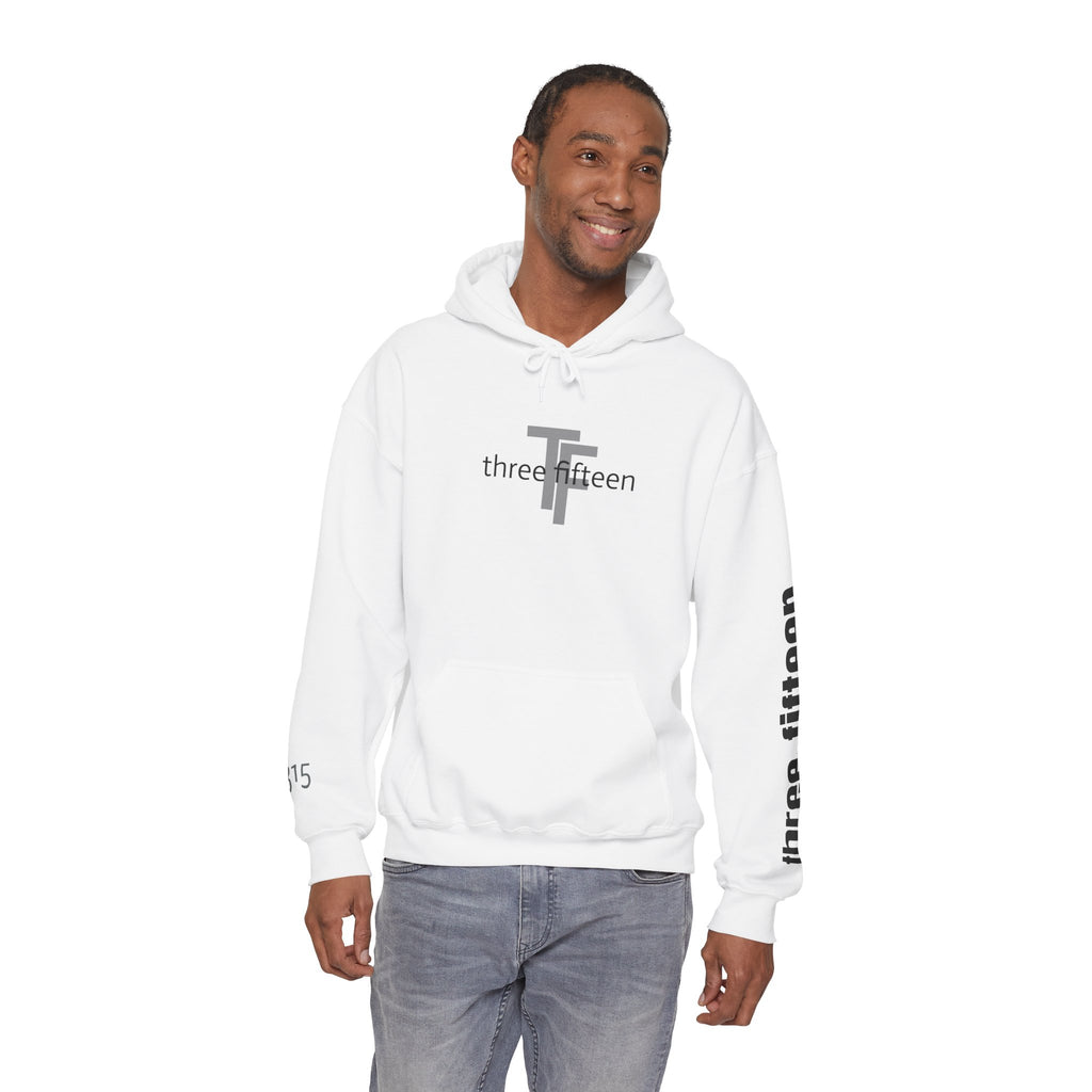 16 - Multi Color Printed Three-Fifteen Inspirational Quote Hoodie - This Isn't The End Of My Story