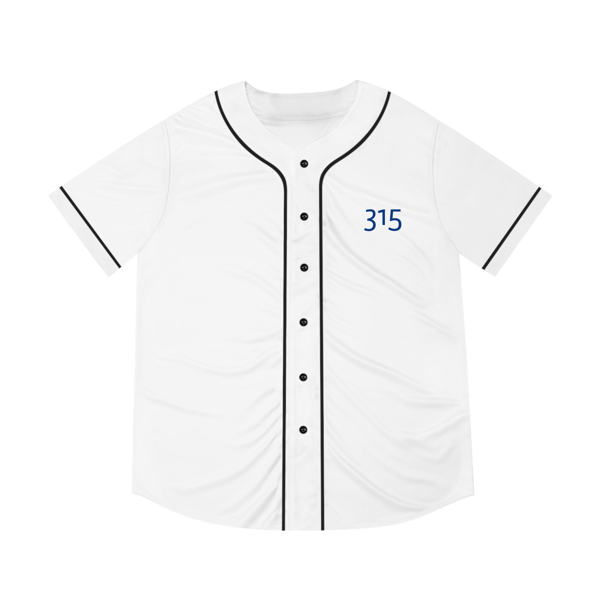 Three-Fifteen Stylish Men's Baseball Jersey with Custom Number 315