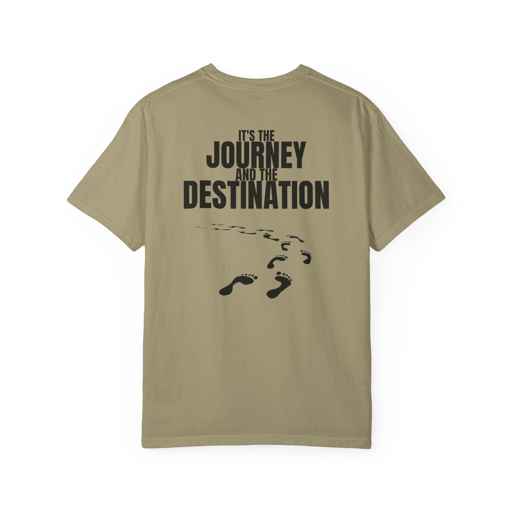 Square 315 Multi Color - It’s the Journey and the Destination Multi Colors 315 Graphic T-Shirt