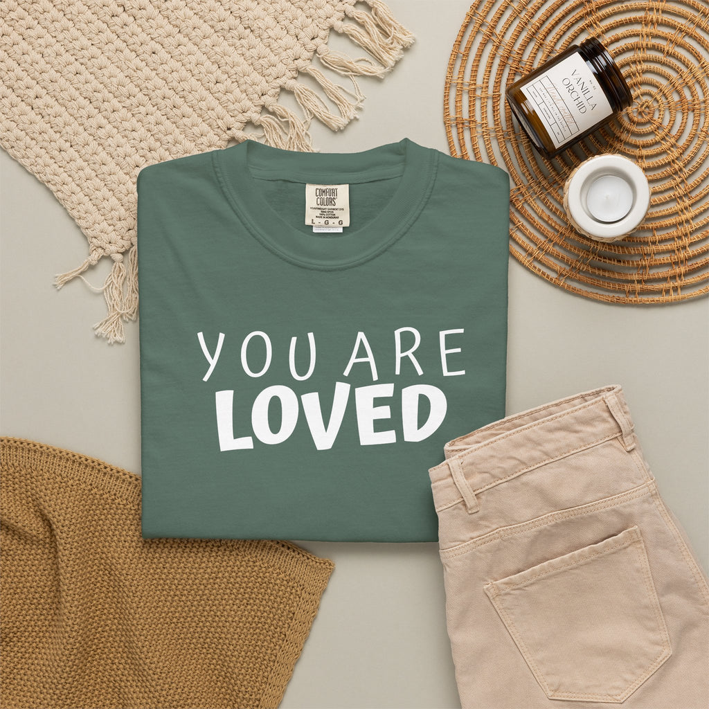 01 - You Are Loved Multi Colors Graphic T-Shirt